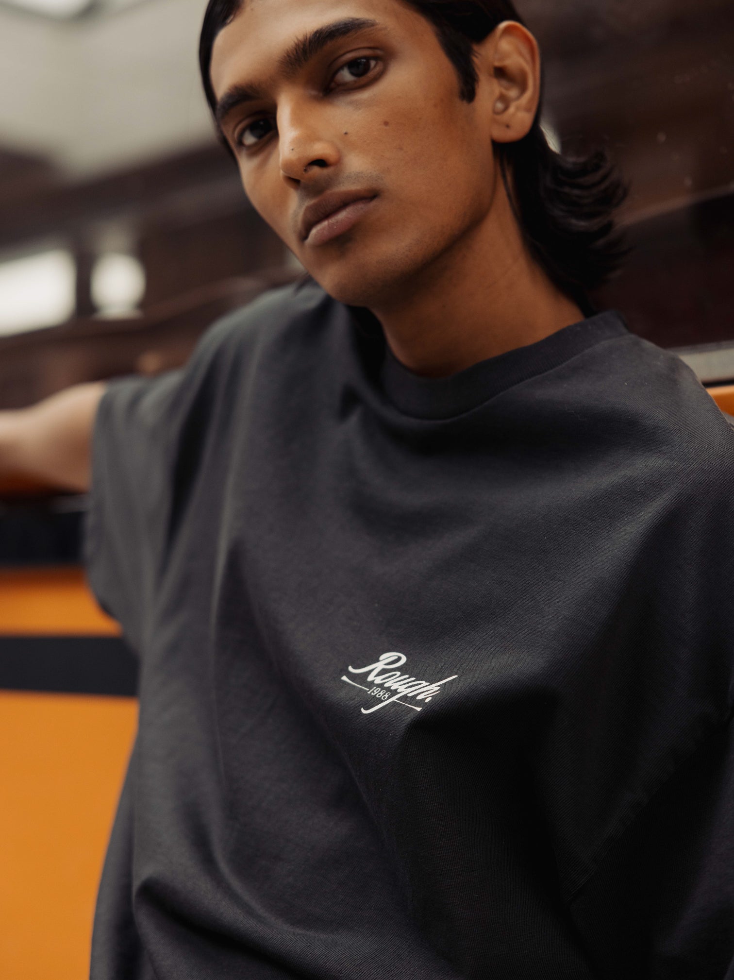 METAL SHIELD T-SHIRT BLACK