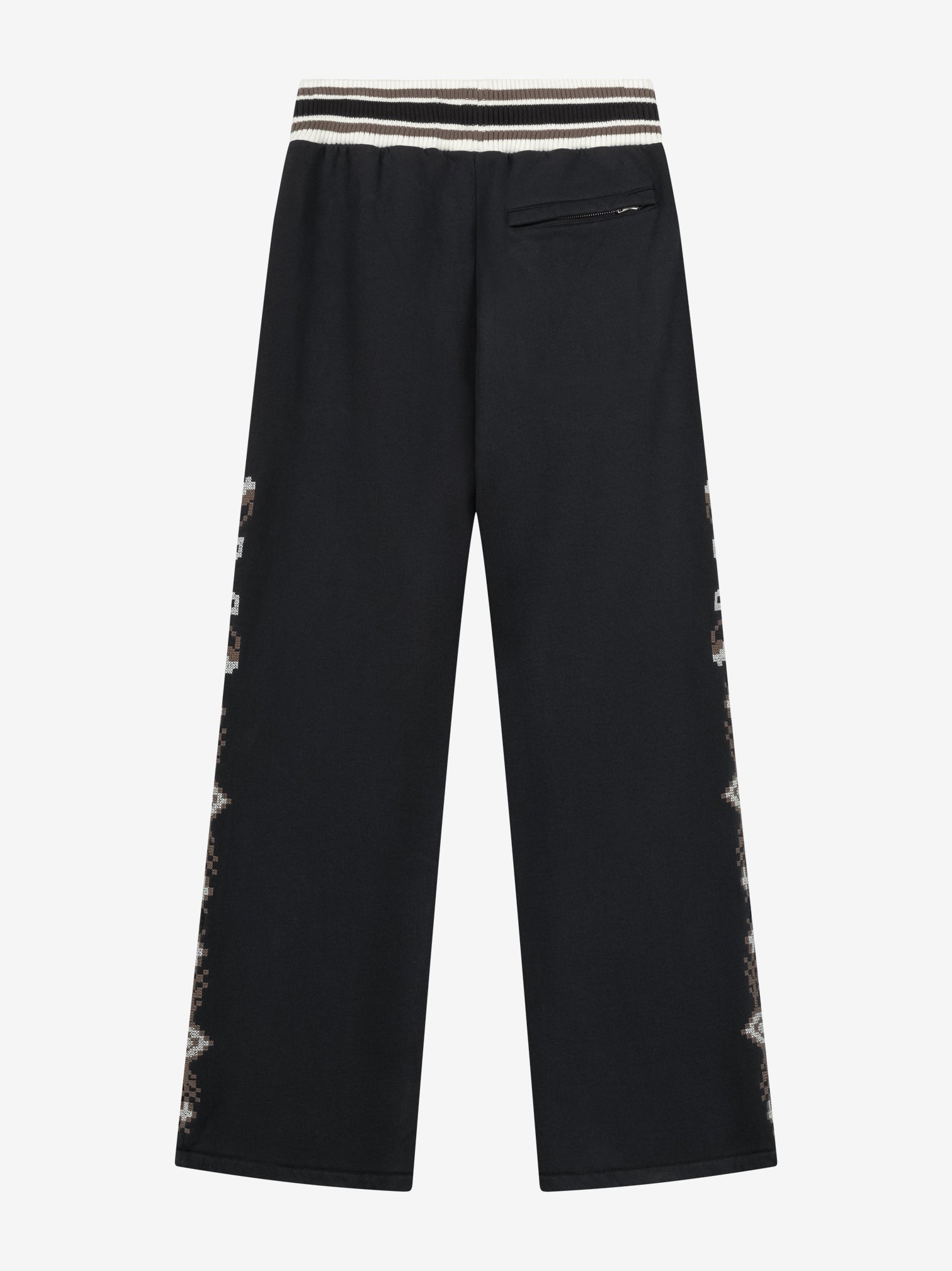 HIGH-RISE CROCHET COTTON PANTS