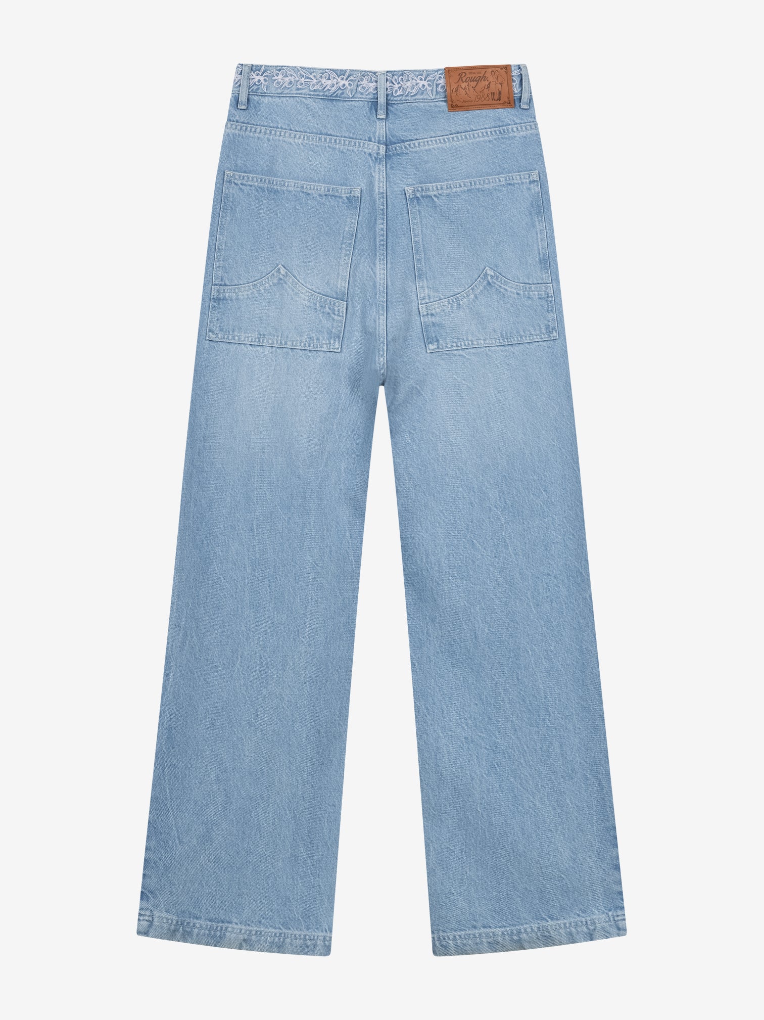 PINNED DOWN DENIM PANTS
