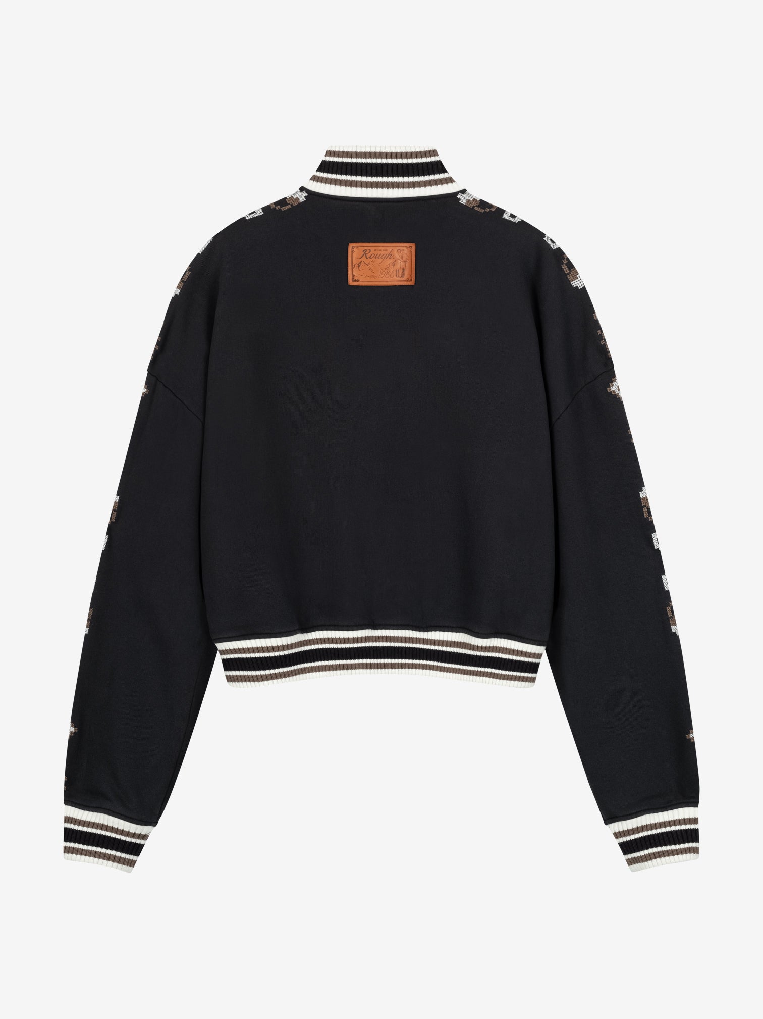 CROPPED BOXY CROCHET JACKET