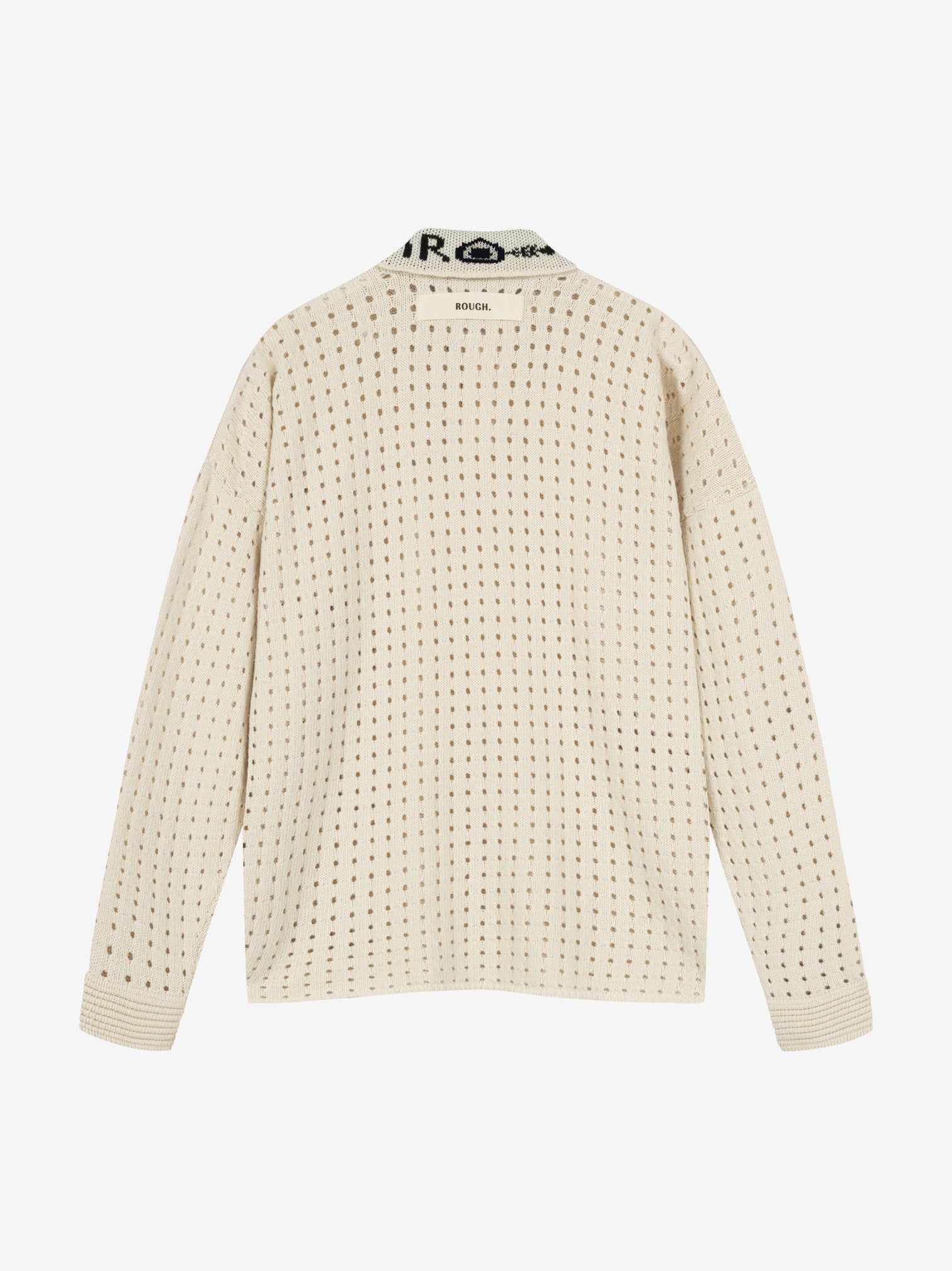 CROCHET POLO SHIRT