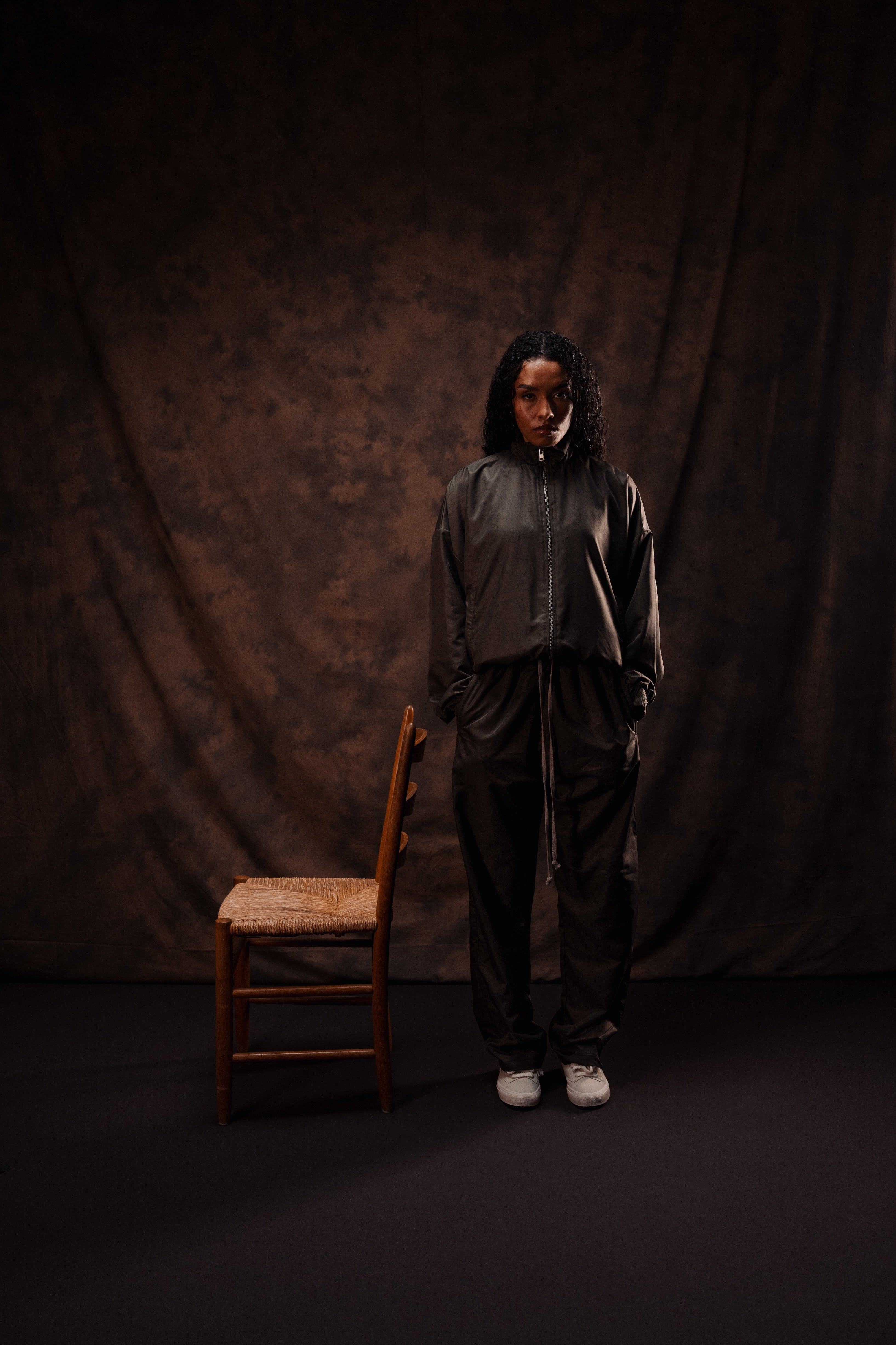 OS NYLON TRACKSUIT JACKET