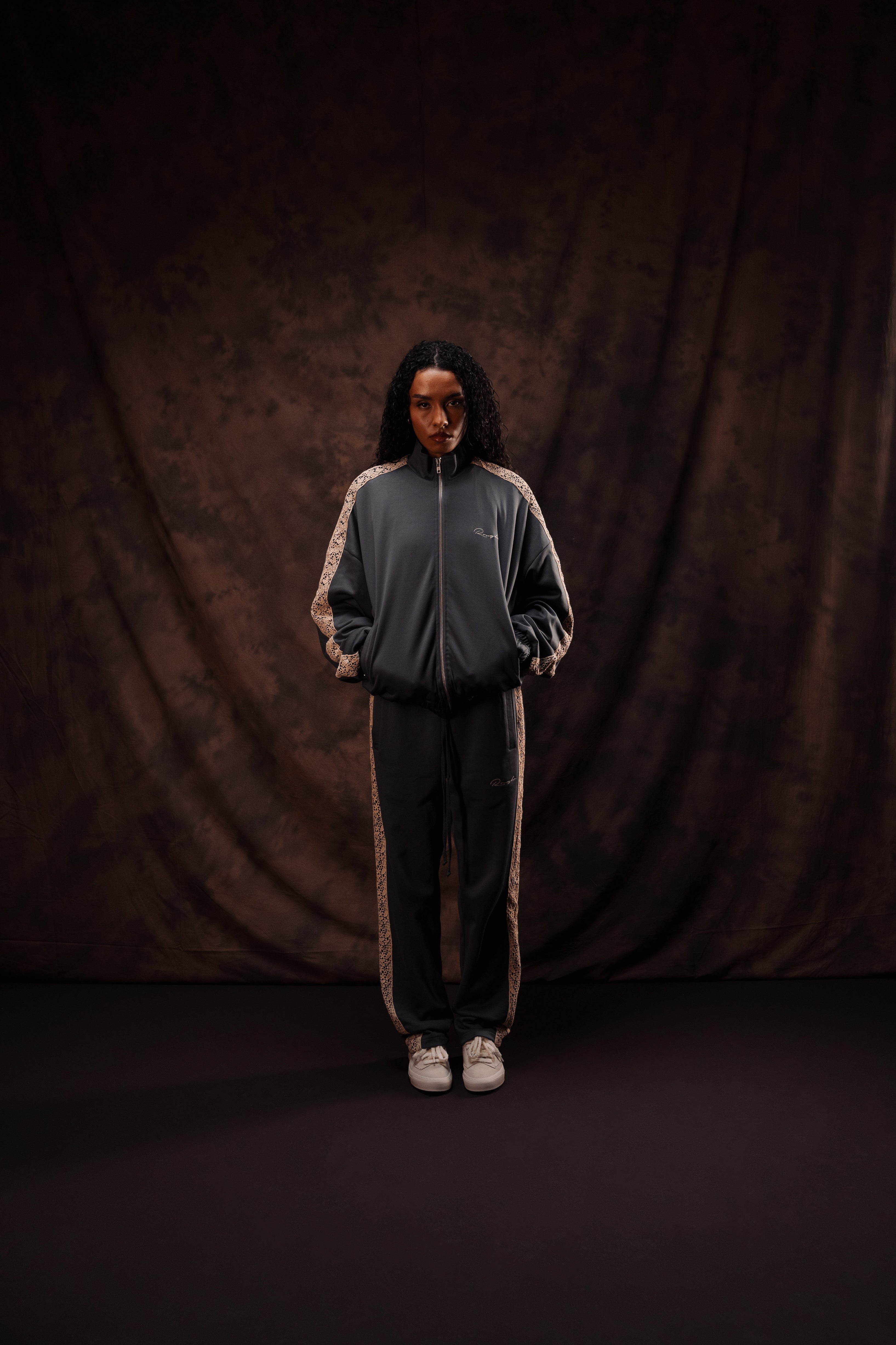 OLIVE SEME TRACK JACKET