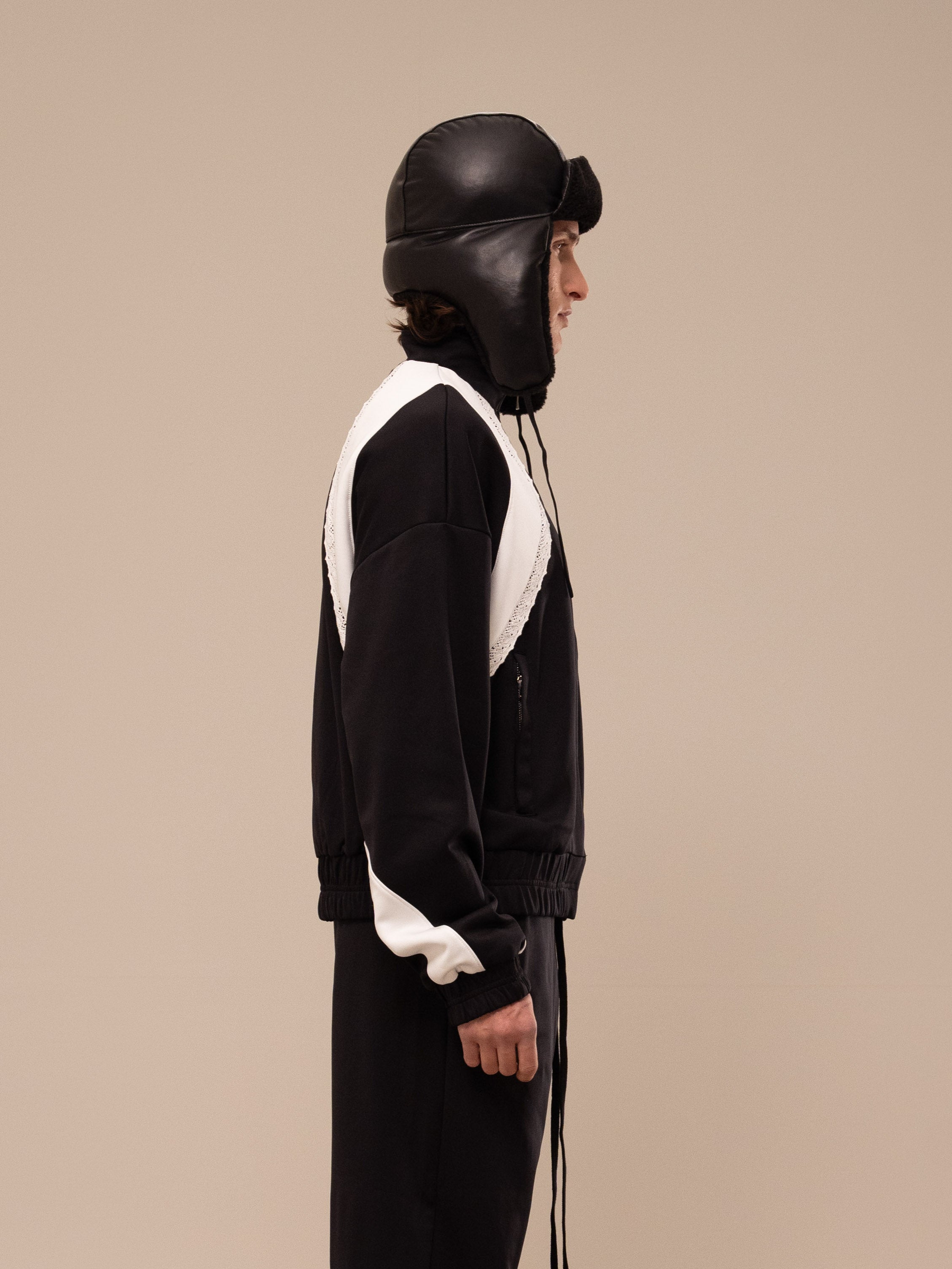 CONTRAST TRACK JACKET