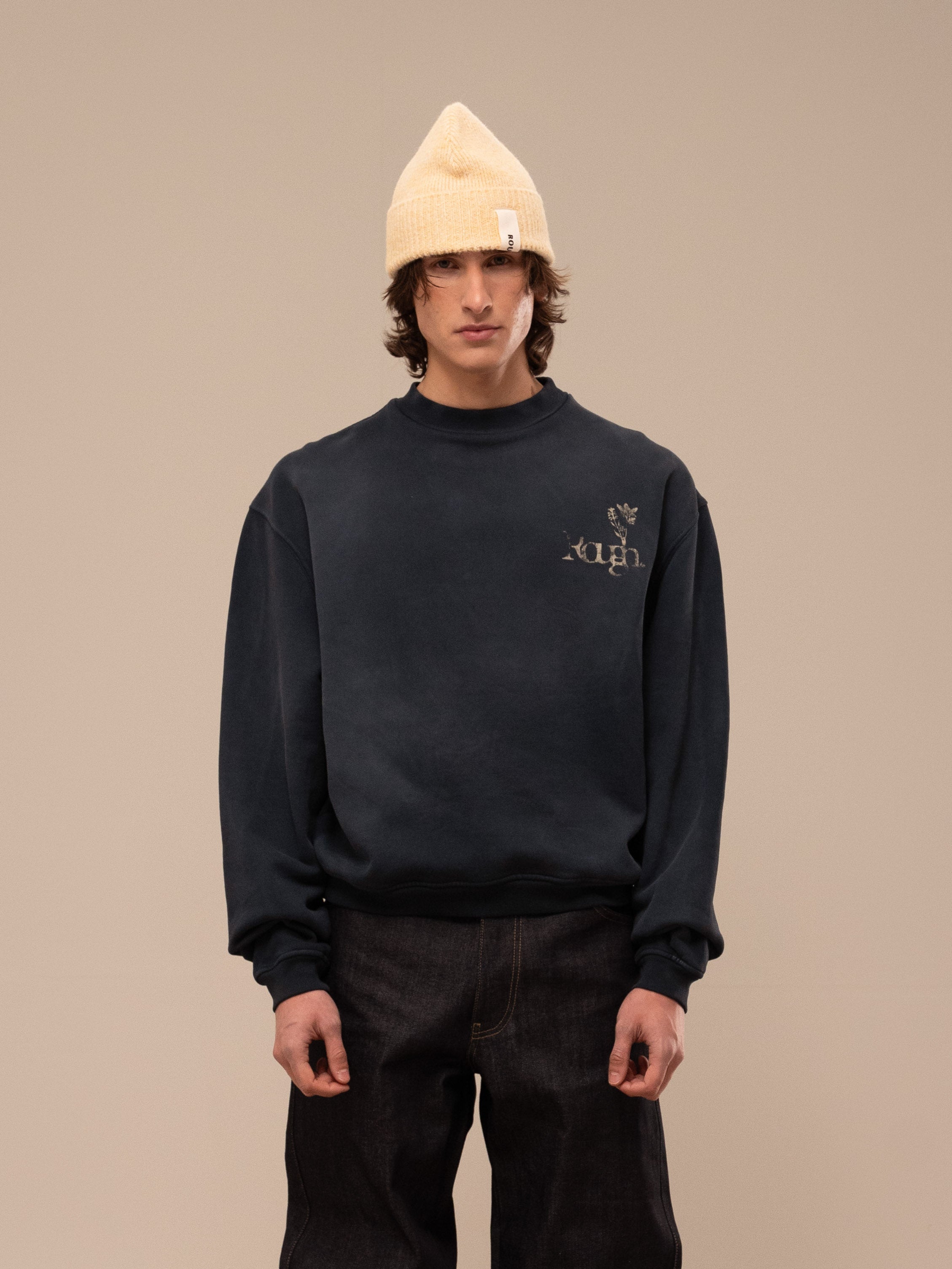 BOTANIC SWEATSHIRT NAVY