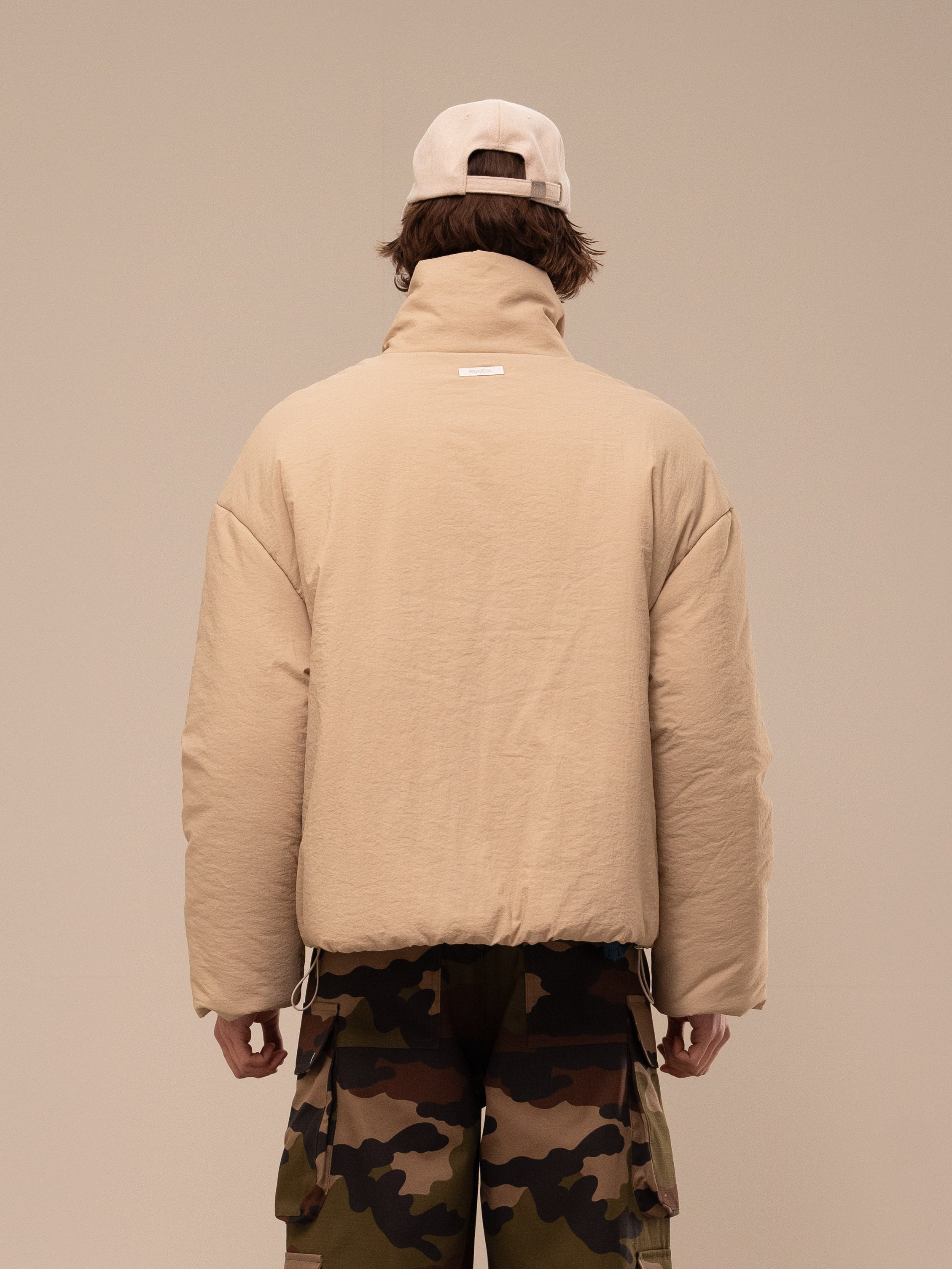 PUFFER JACKET LIGHT YELLOW