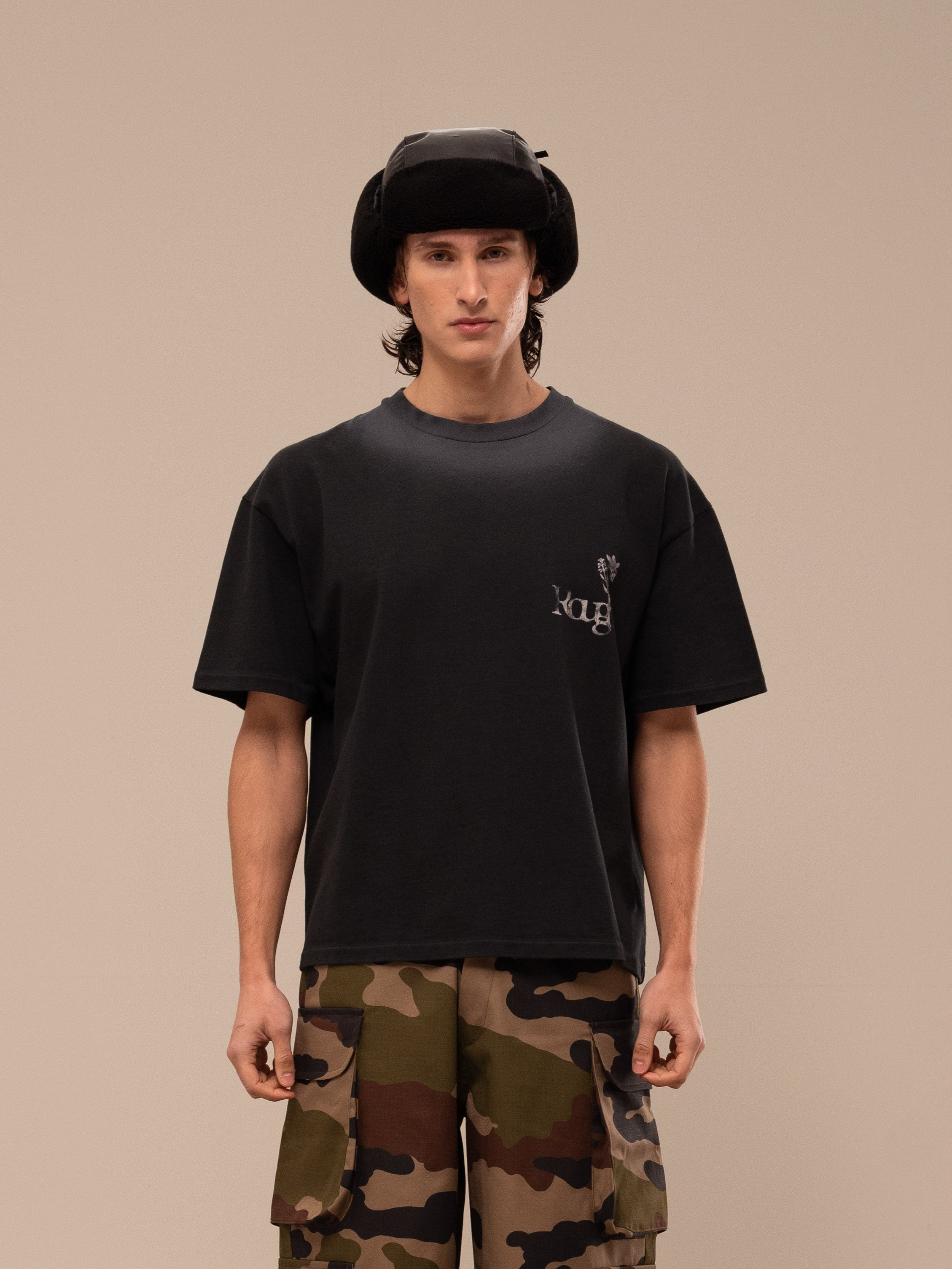 BOTANIC T-SHIRT BLACK