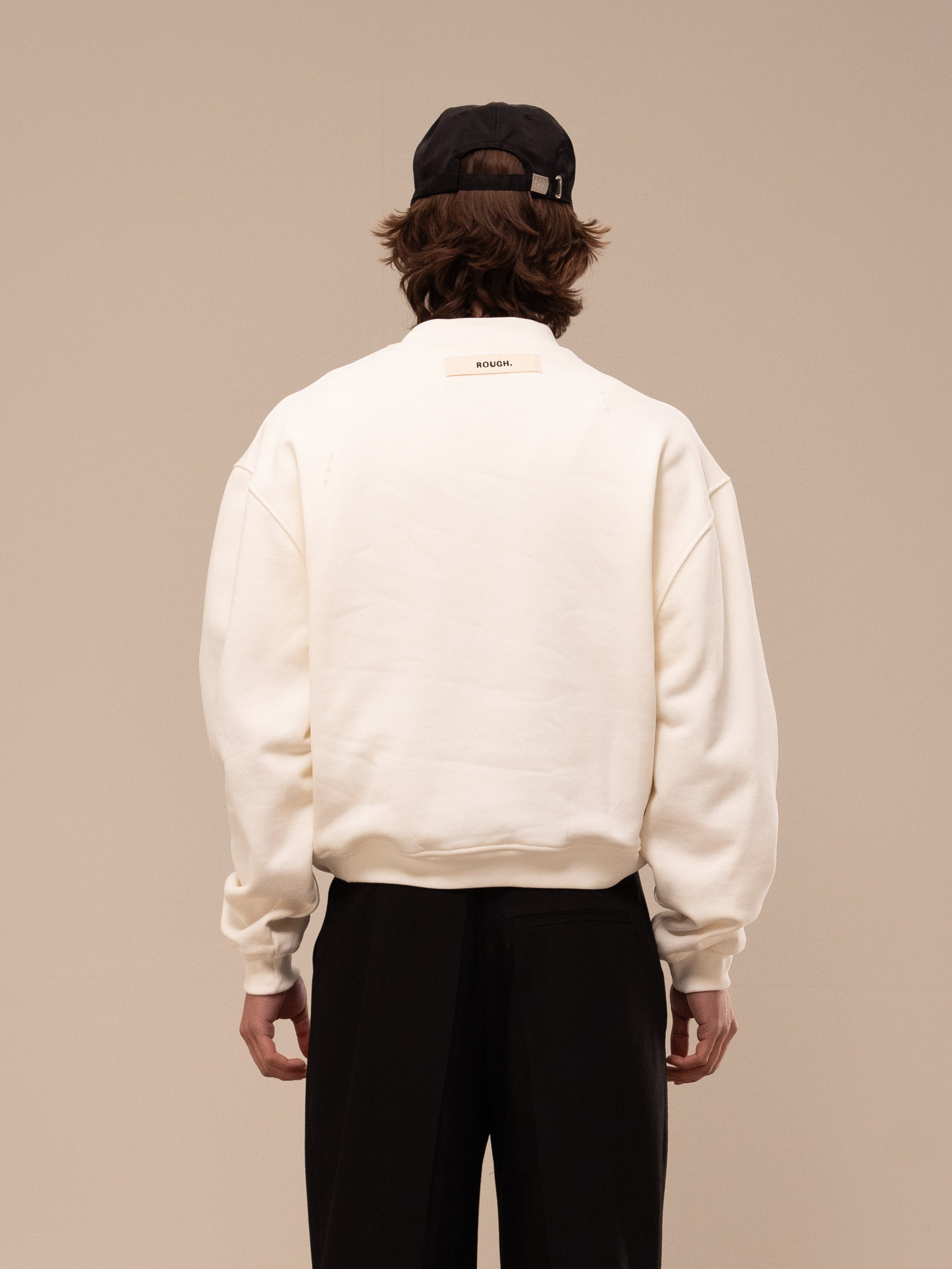 BOTANIC SWEATSHIRT OFF WHITE