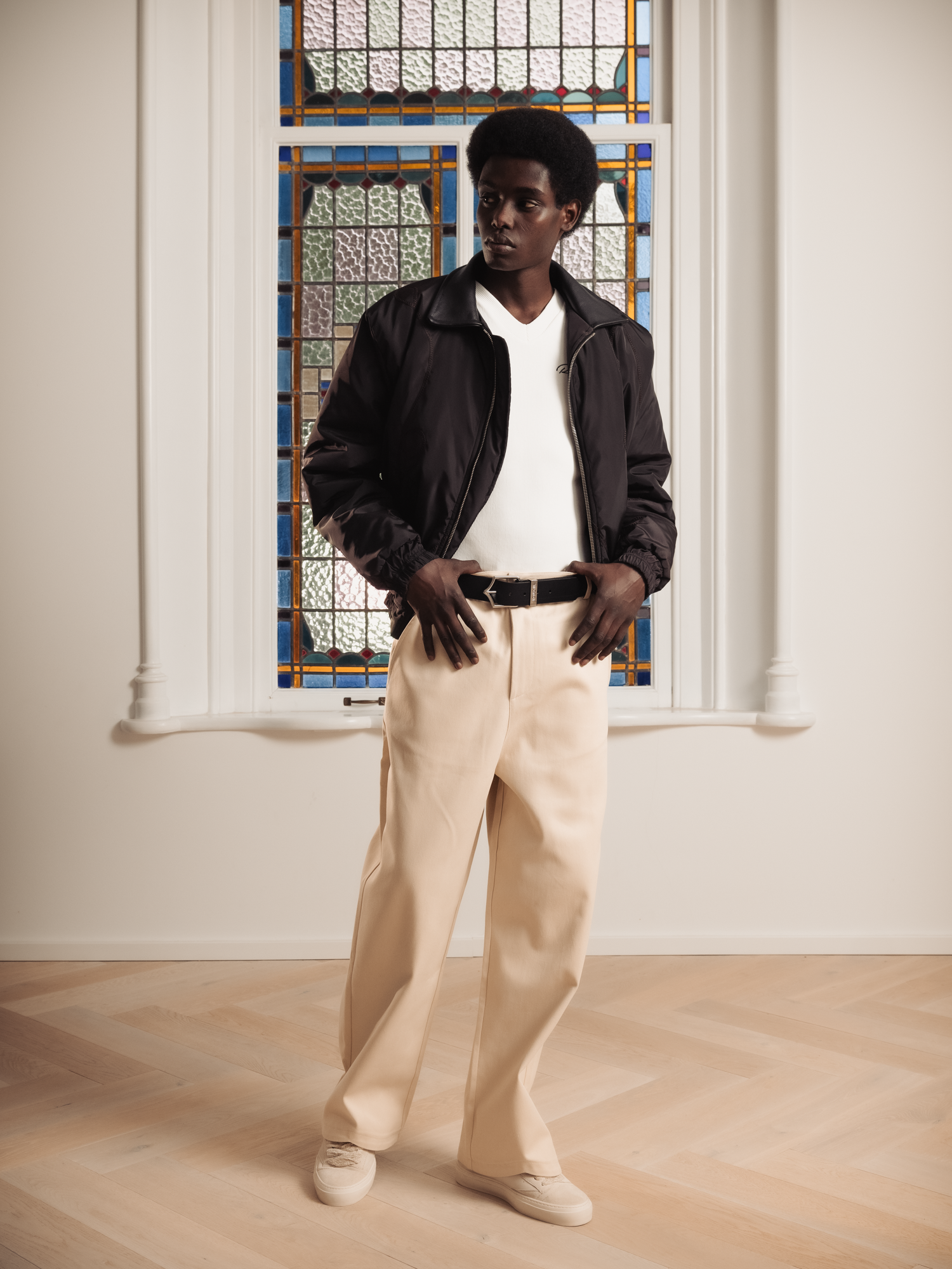 BAGGY ASPARAGUS PANTS