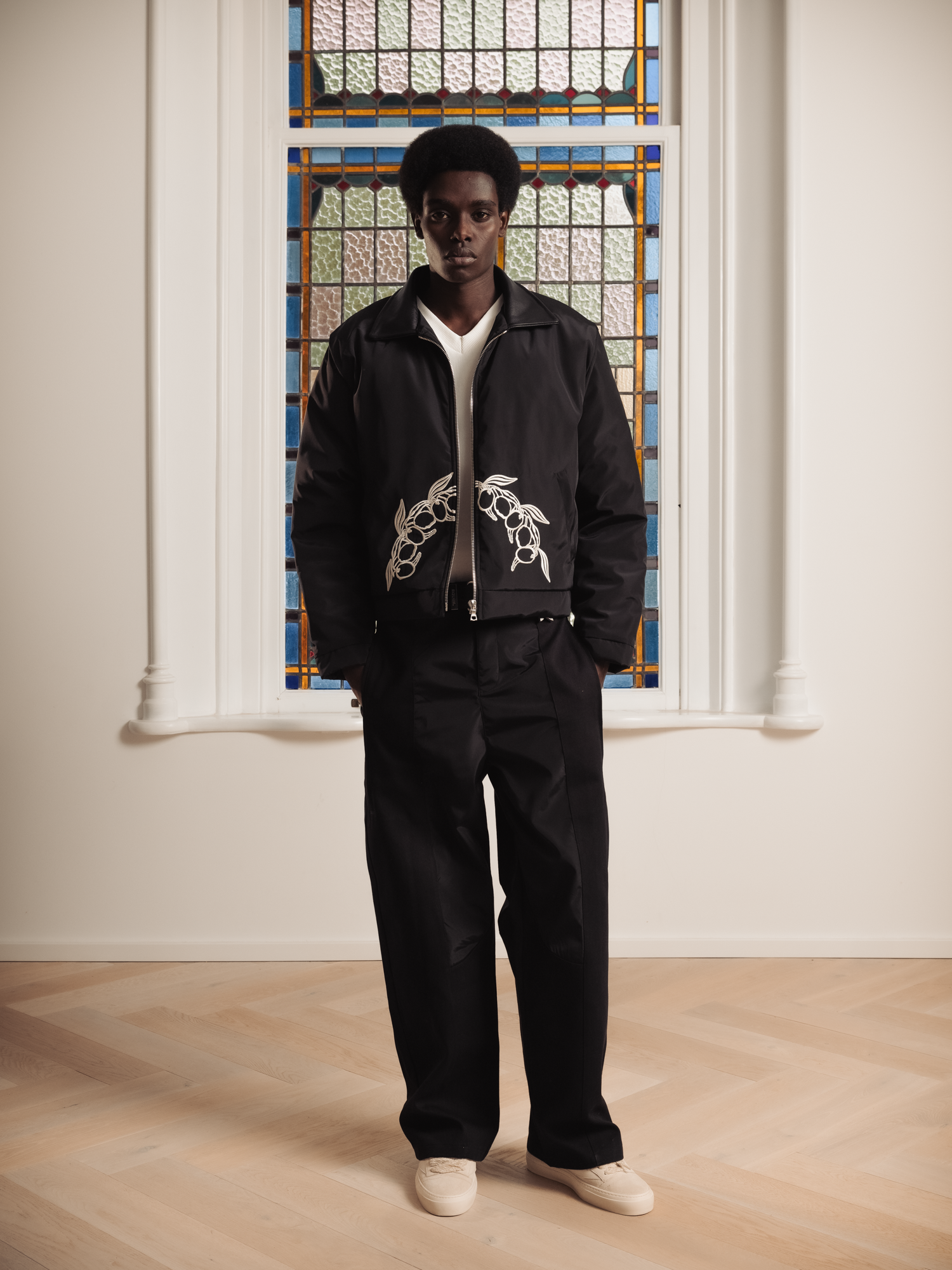 OLIVE WORKWEAR JACKET