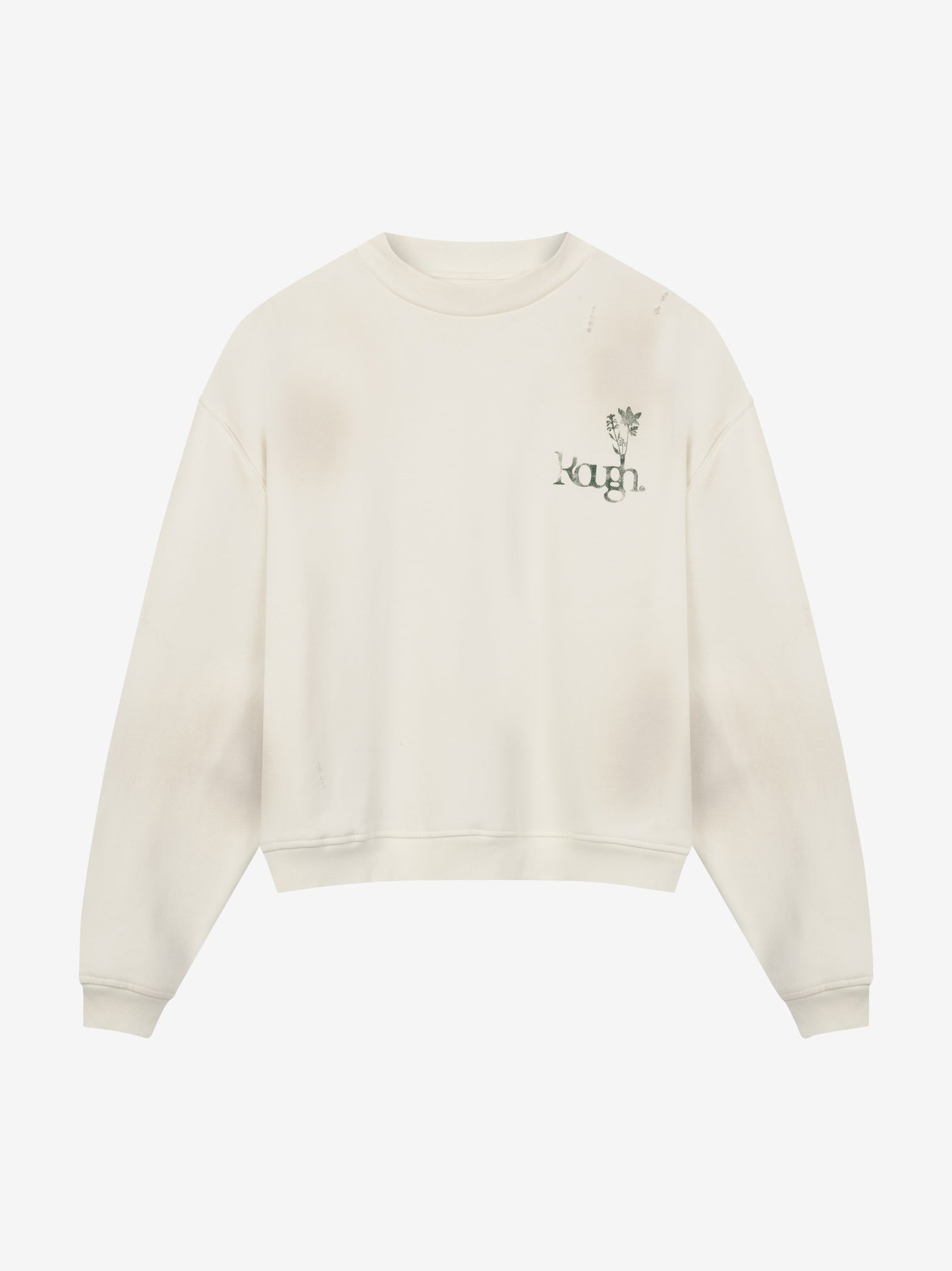 BOTANIC SWEATSHIRT OFF WHITE