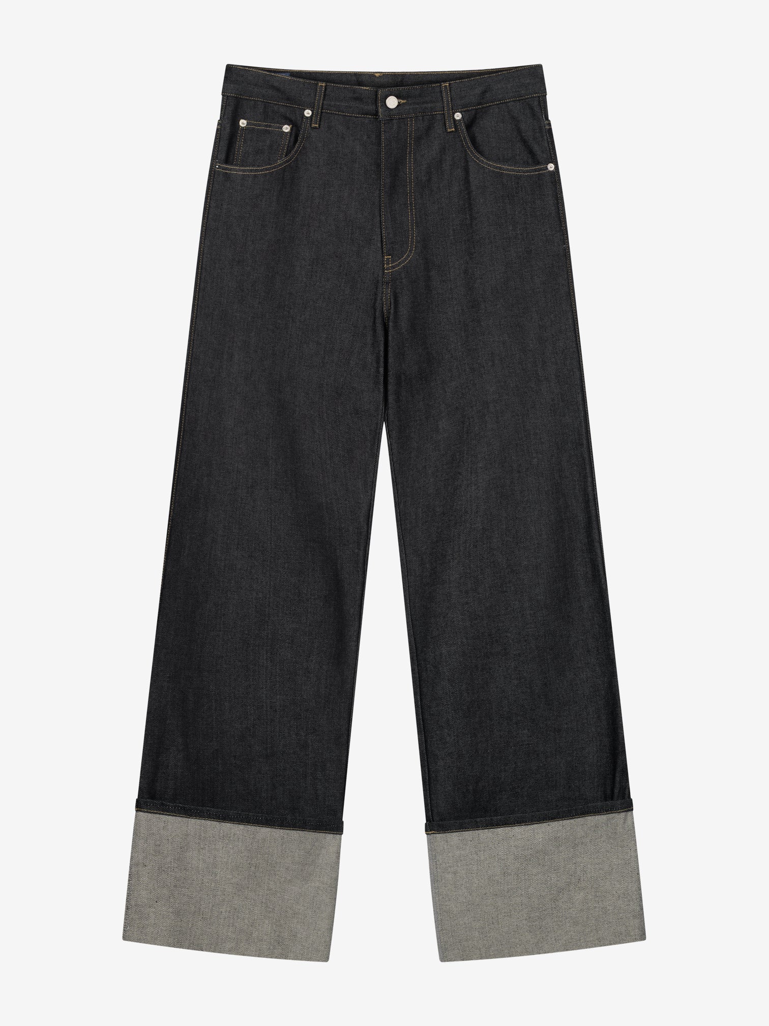 PLAIN DENIM PANTS