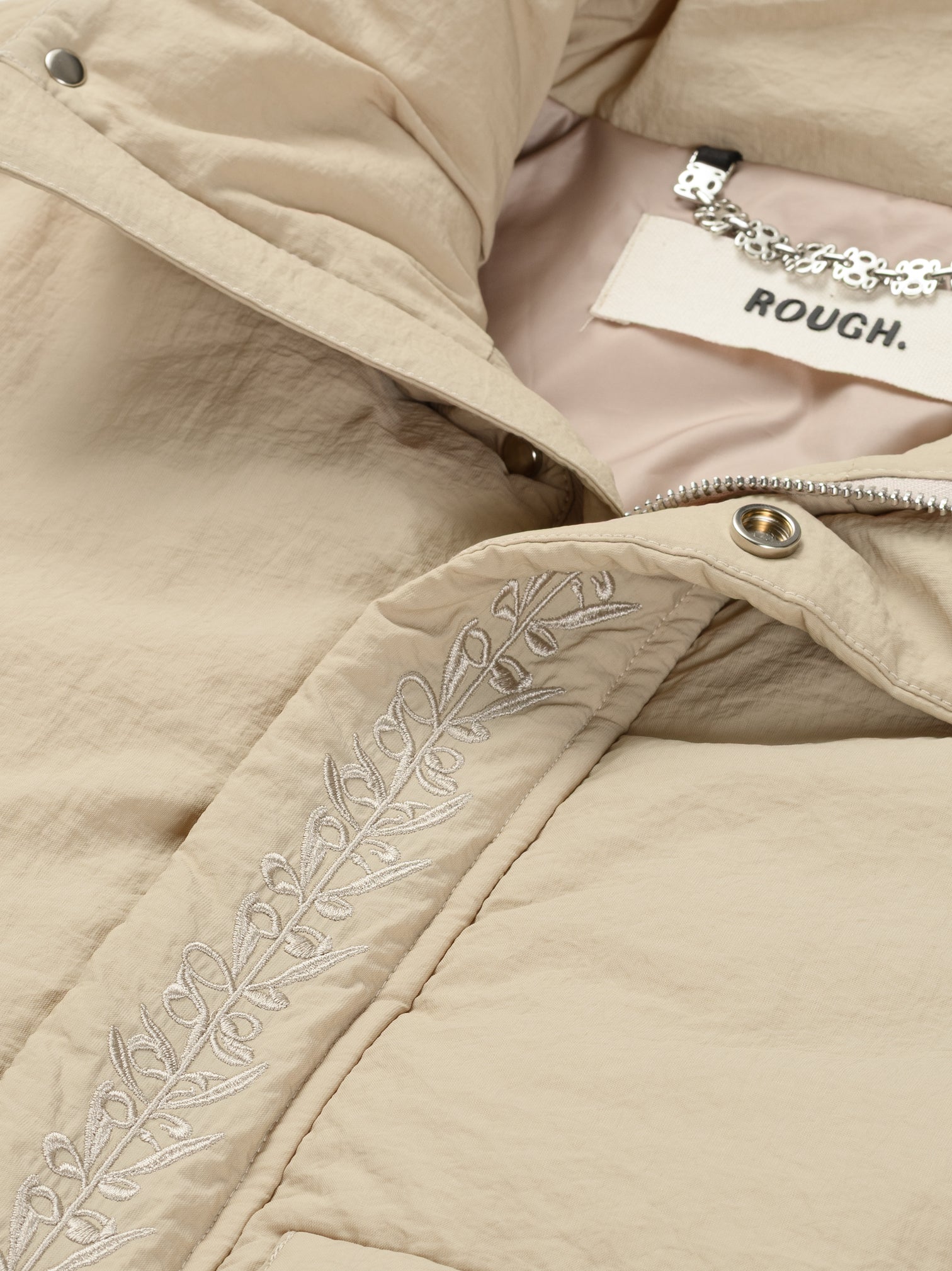 PUFFER JACKET LIGHT YELLOW