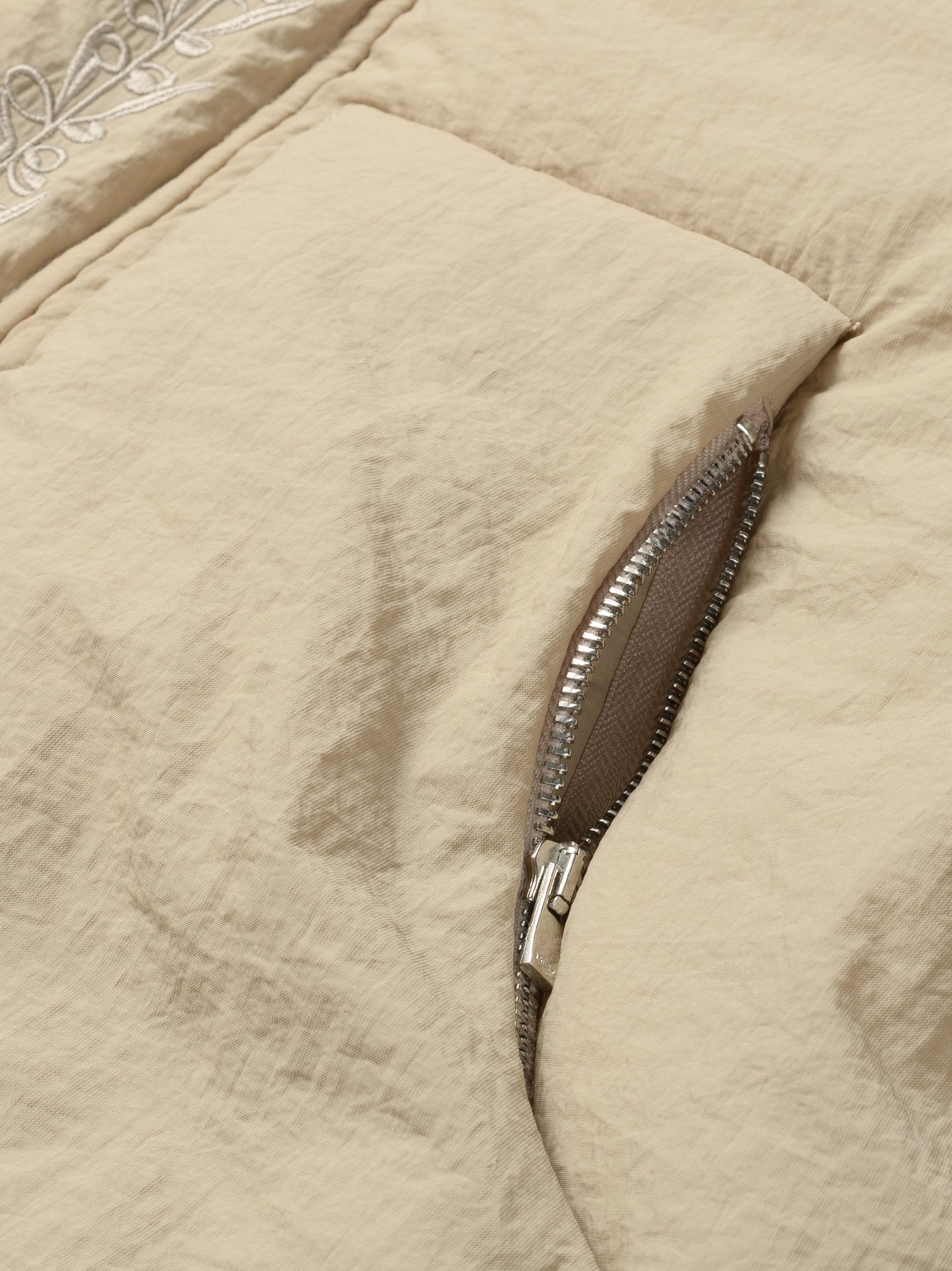 PUFFER JACKET LIGHT YELLOW