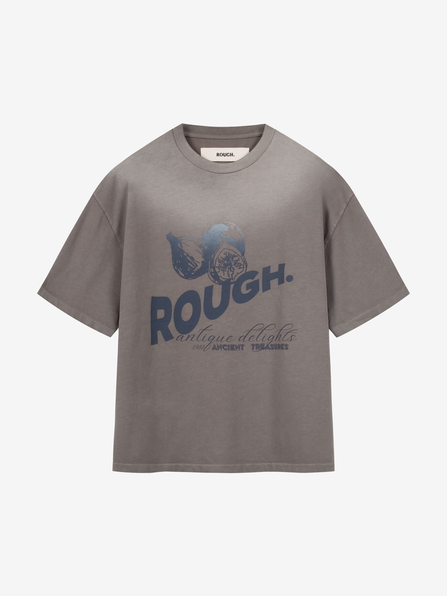BLEACHED VINTAGE FIG T-SHIRT