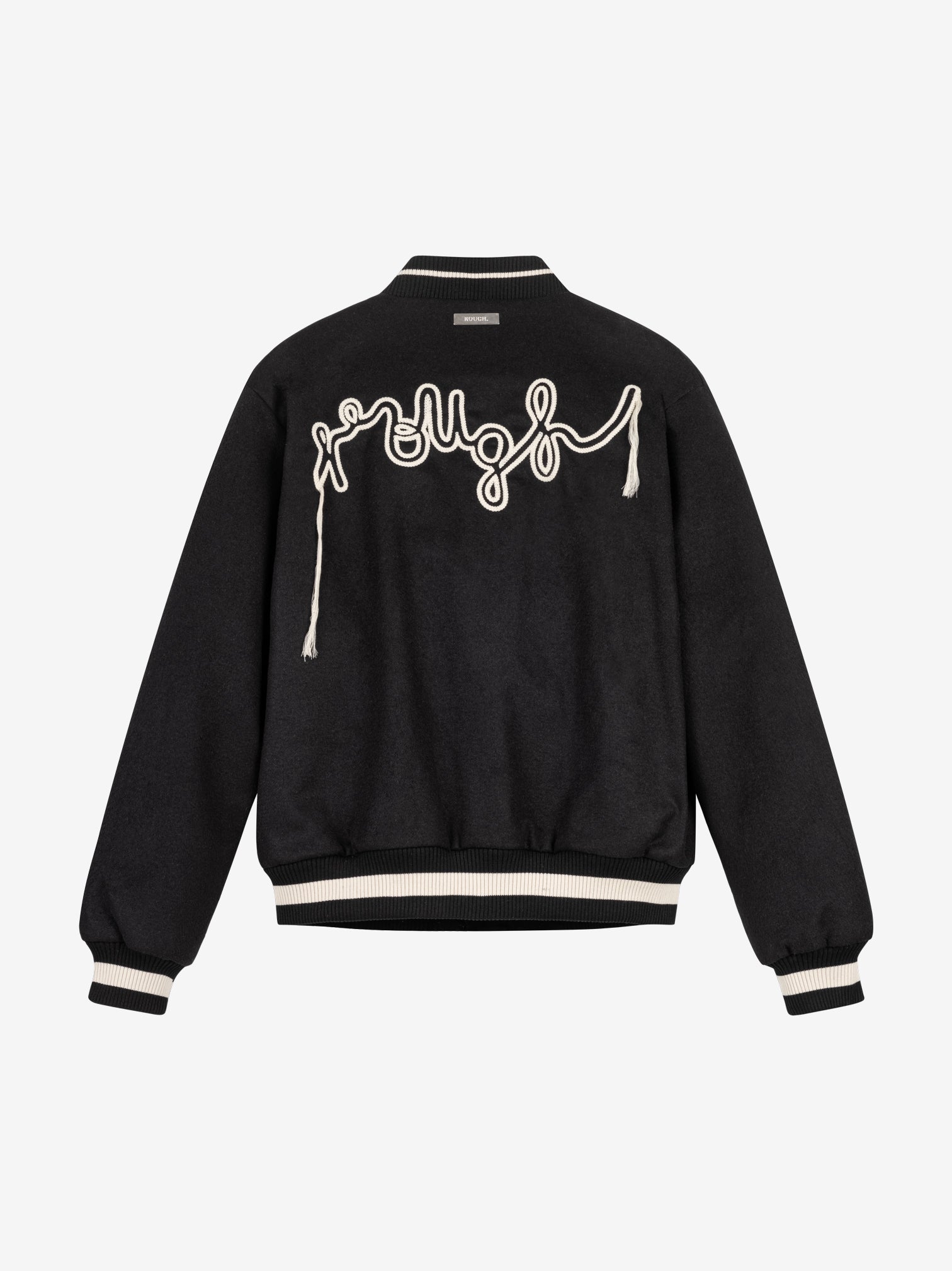 FLORAL VARSITY JACKET