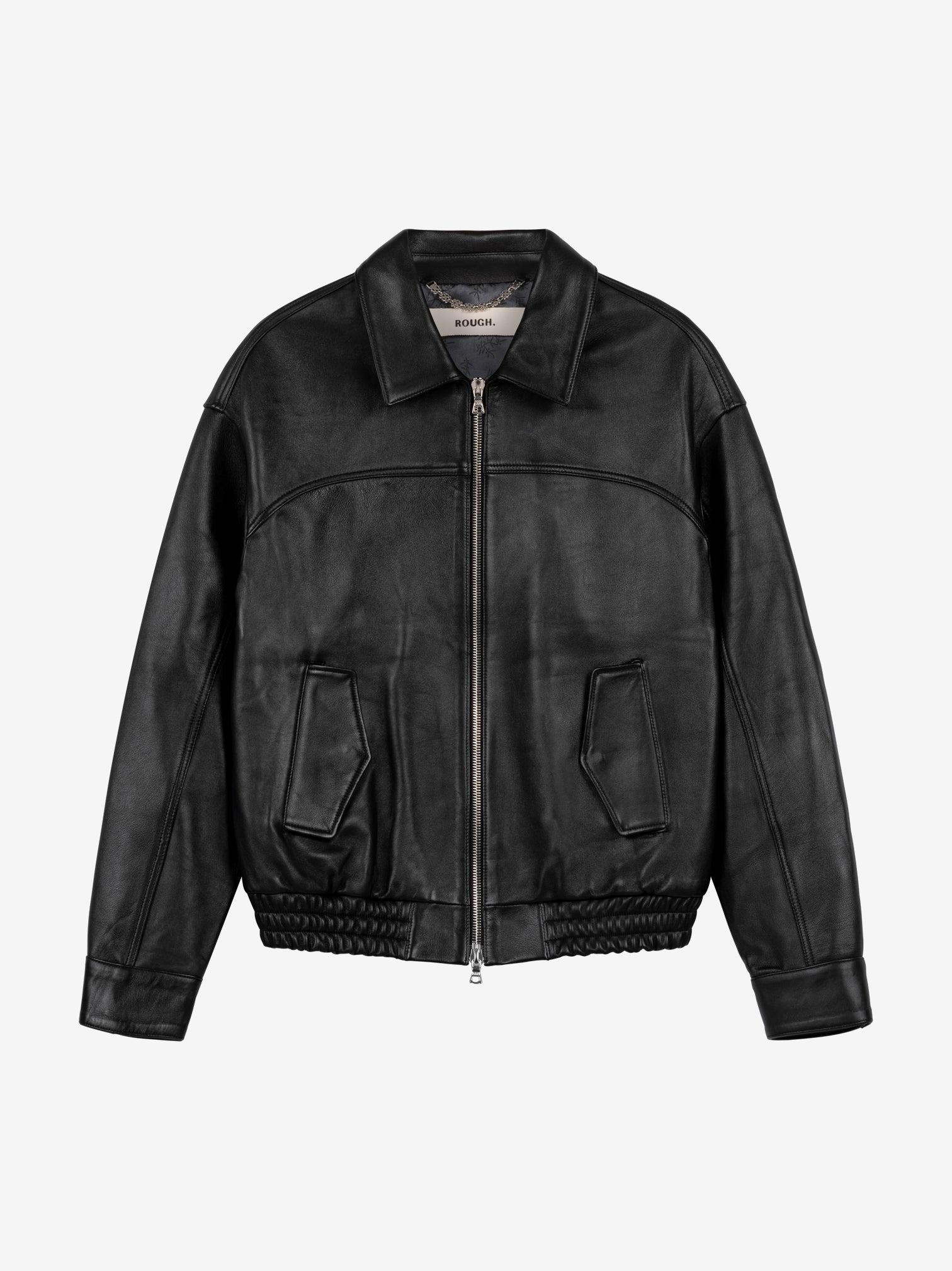 LEATHER BLOUSON