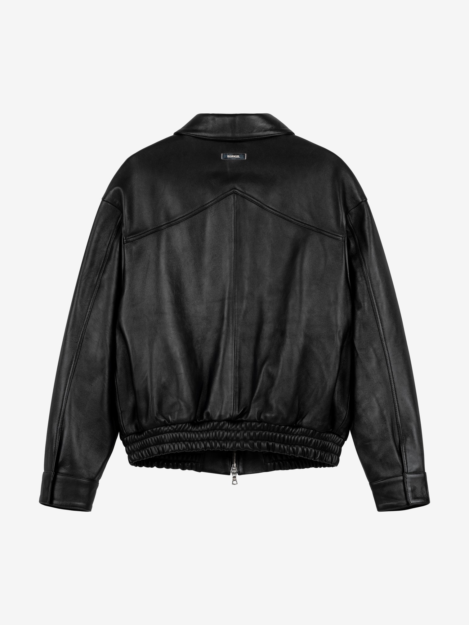 LEATHER BLOUSON