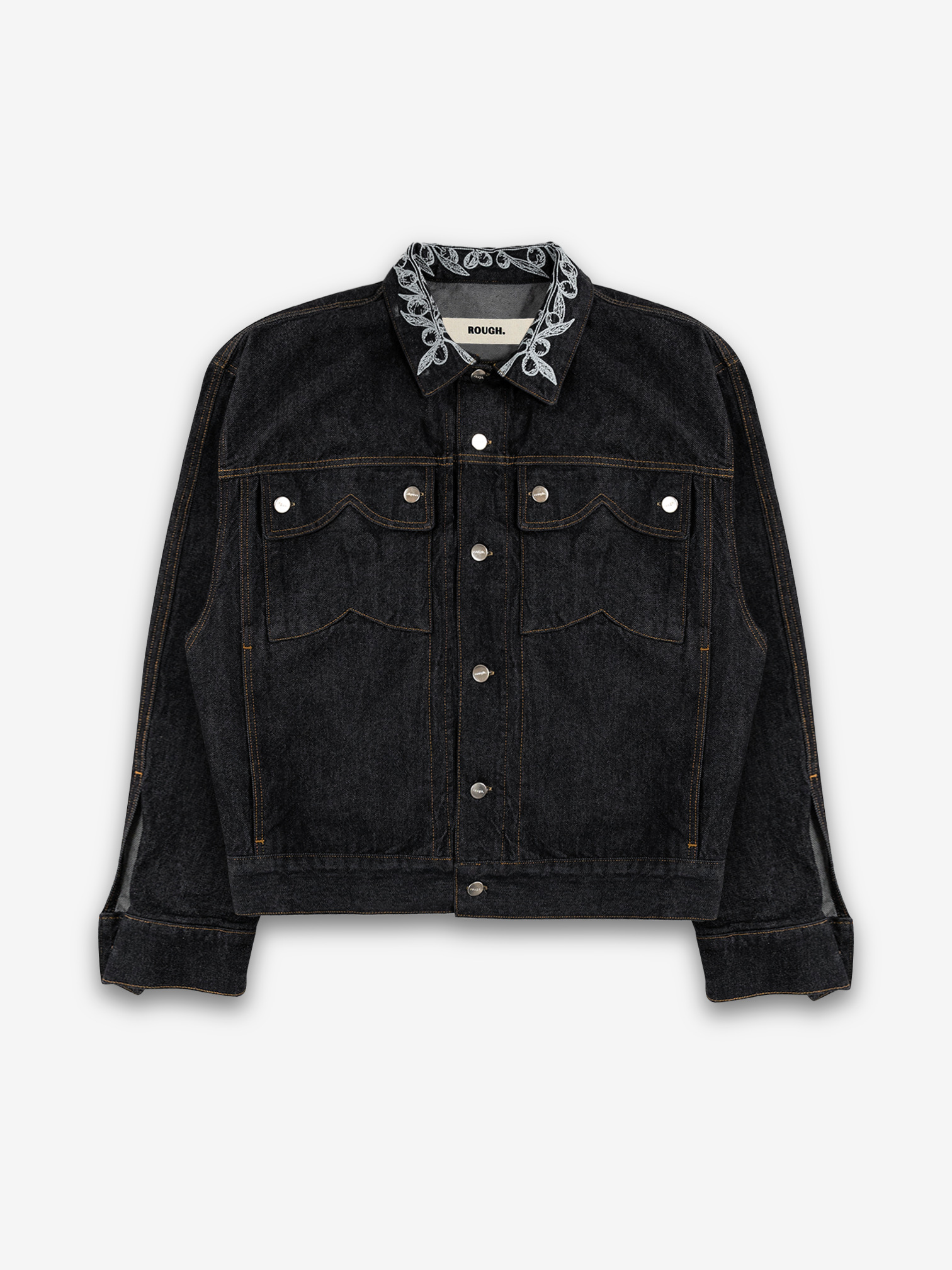 WREATH DENIM JACKET