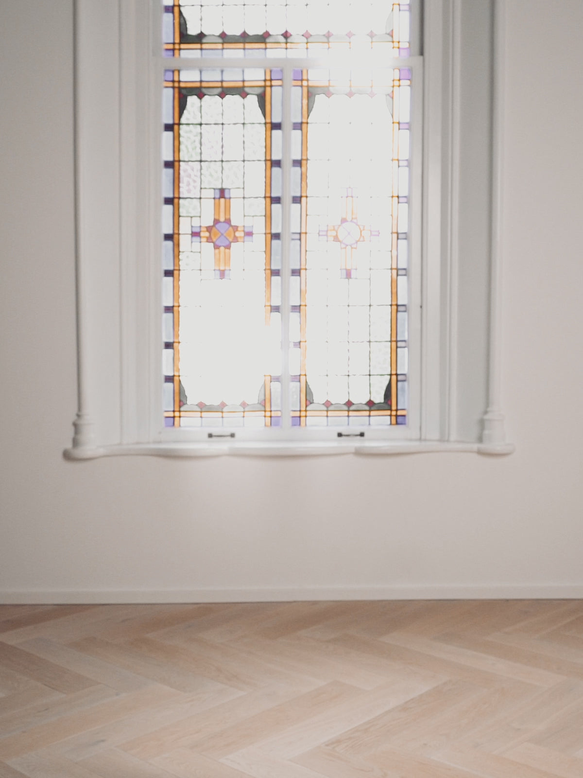 DOUBLE LAYERED LEATHER PANTS