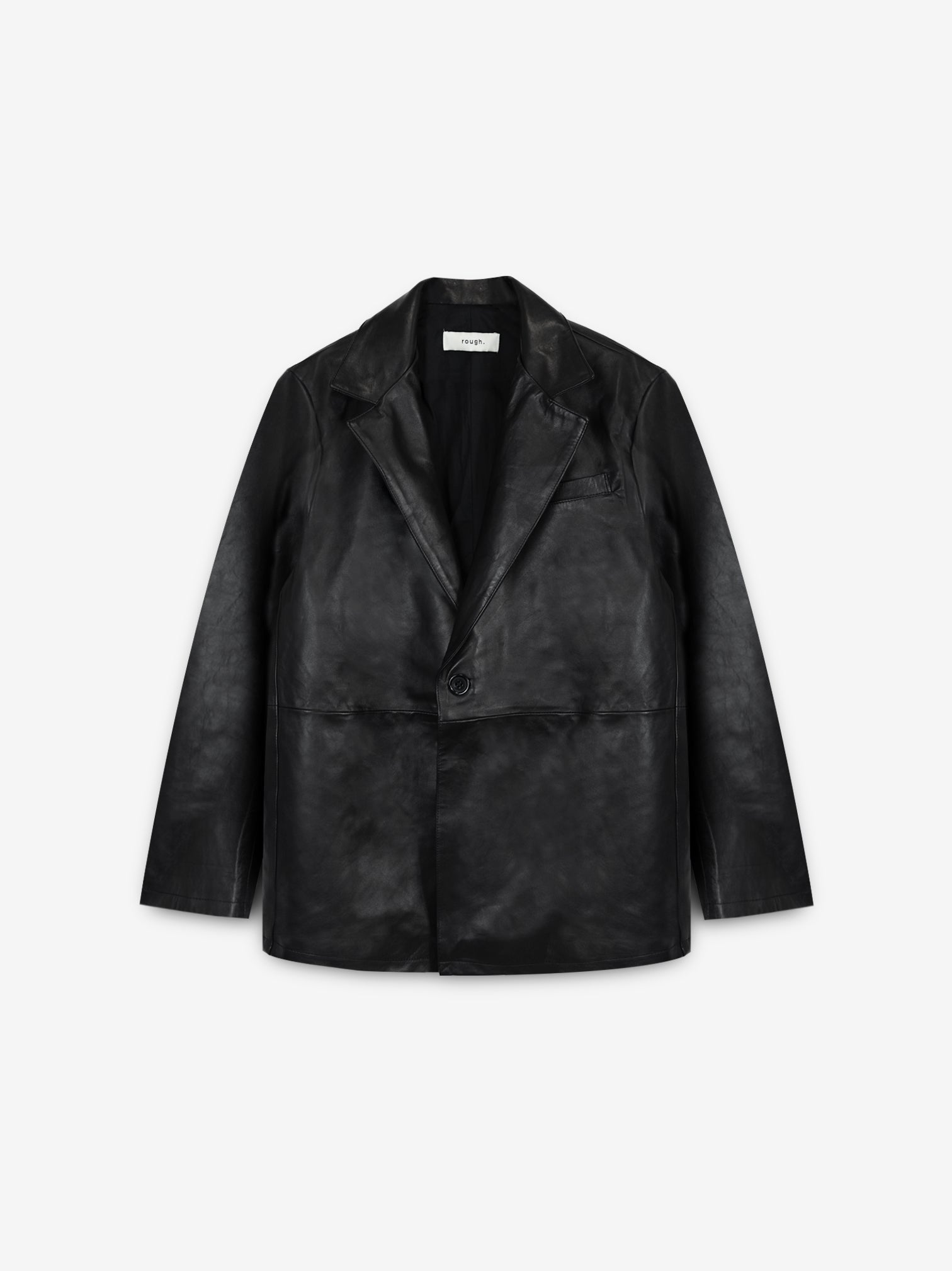 NAPPA LEATHER SINGLE BUTTON