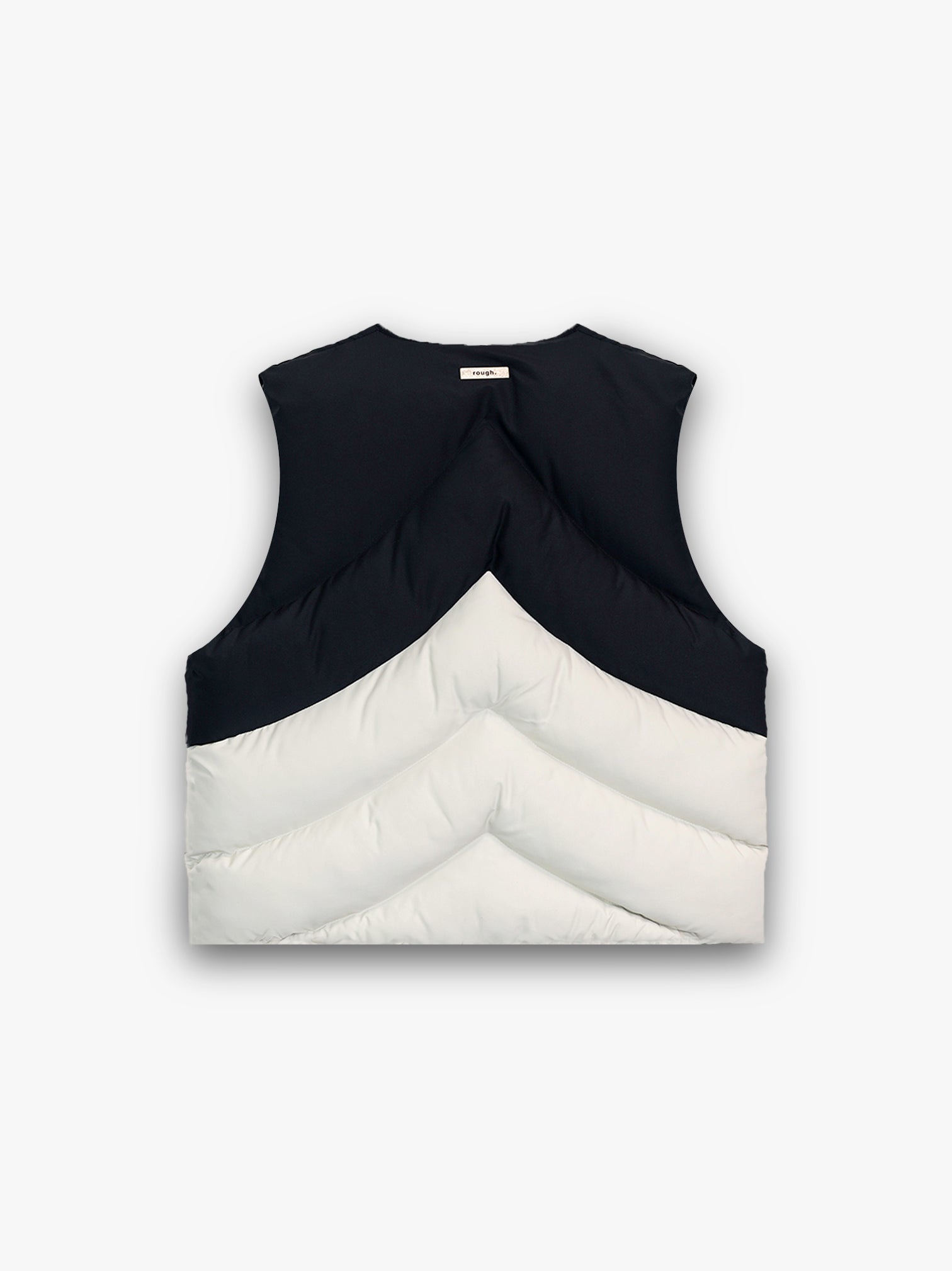 BICOLOR PUFFER VEST