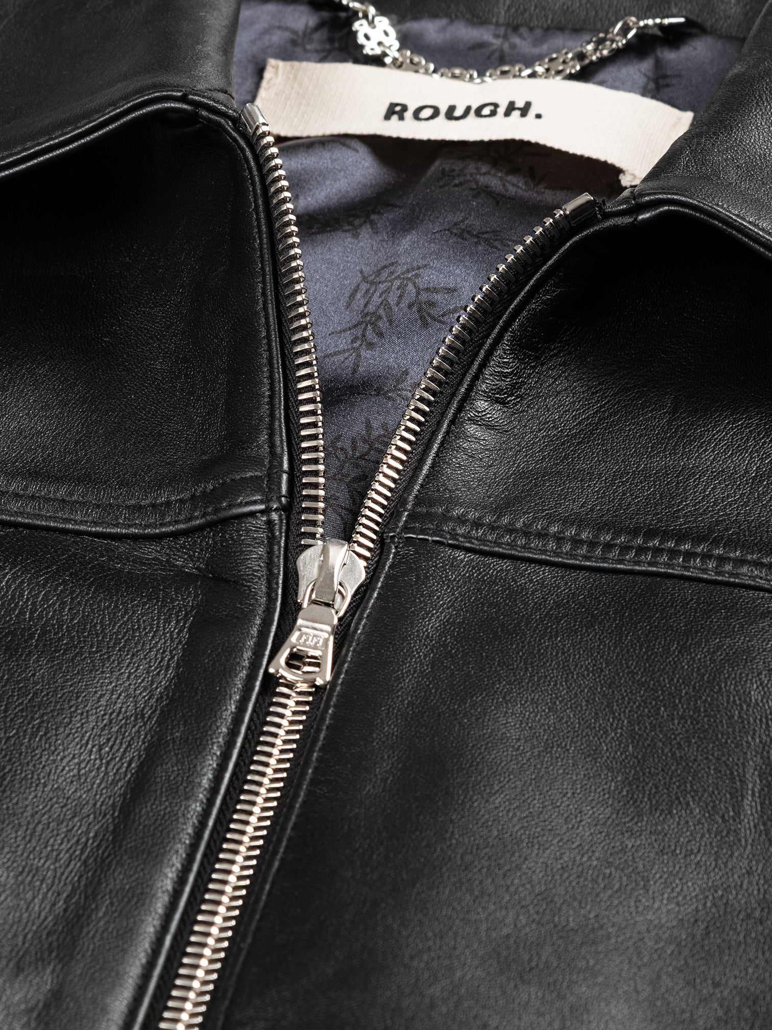 LEATHER BLOUSON