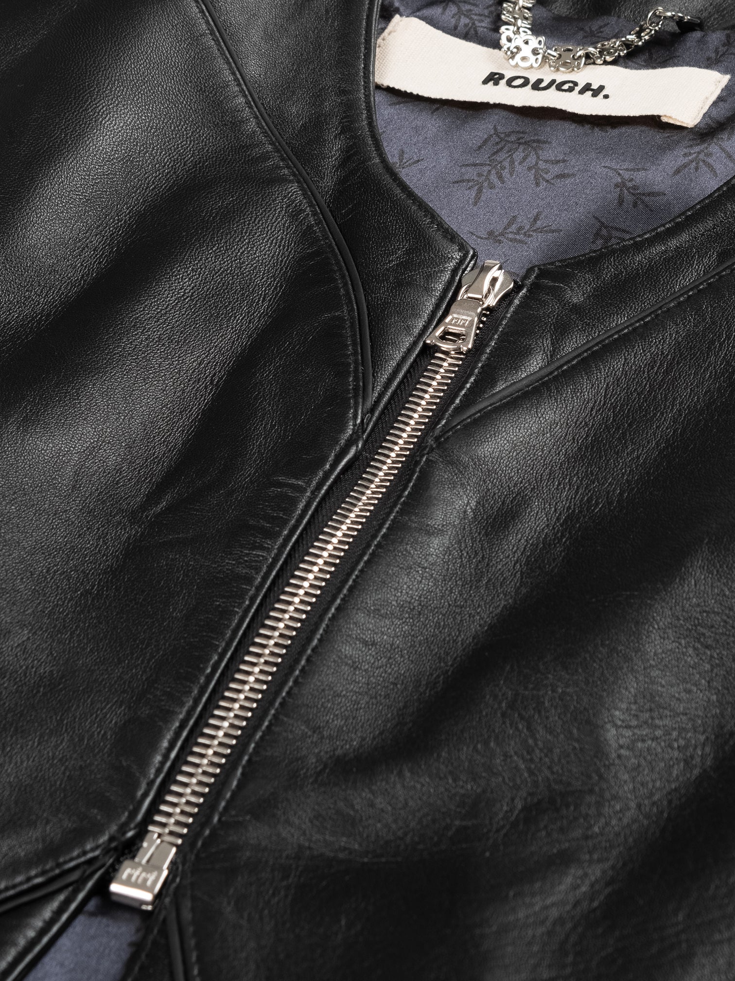 LEATHER VEST