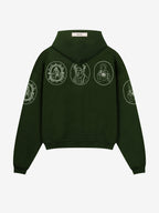 HALO HOODIE DARK GREEN