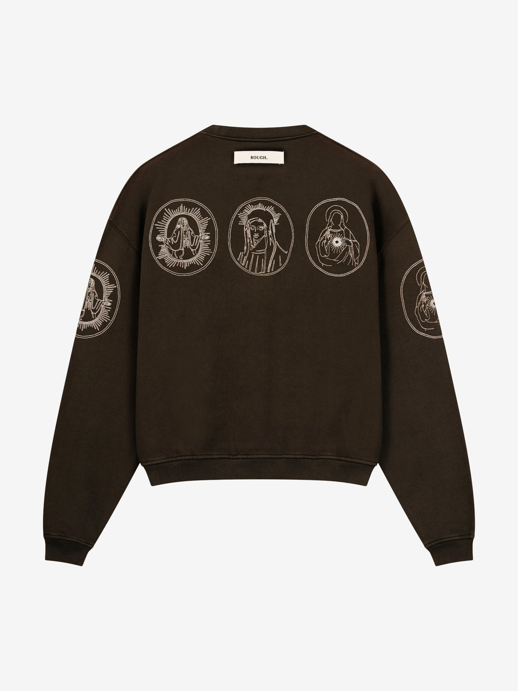 HALO SWEATSHIRT DARK CHOCOLATE