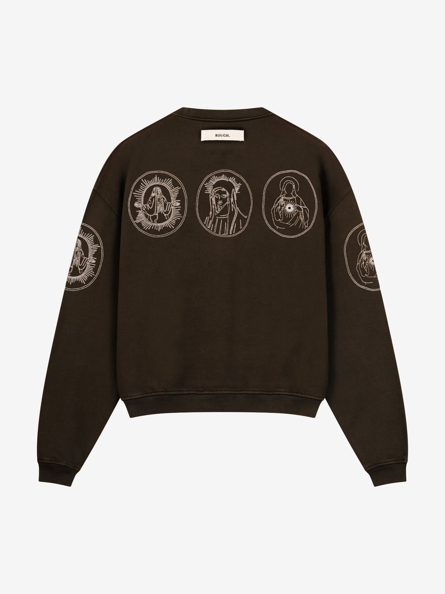 HALO SWEATSHIRT DARK CHOCOLATE