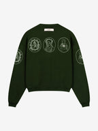 HALO SWEATSHIRT DARK GREEN