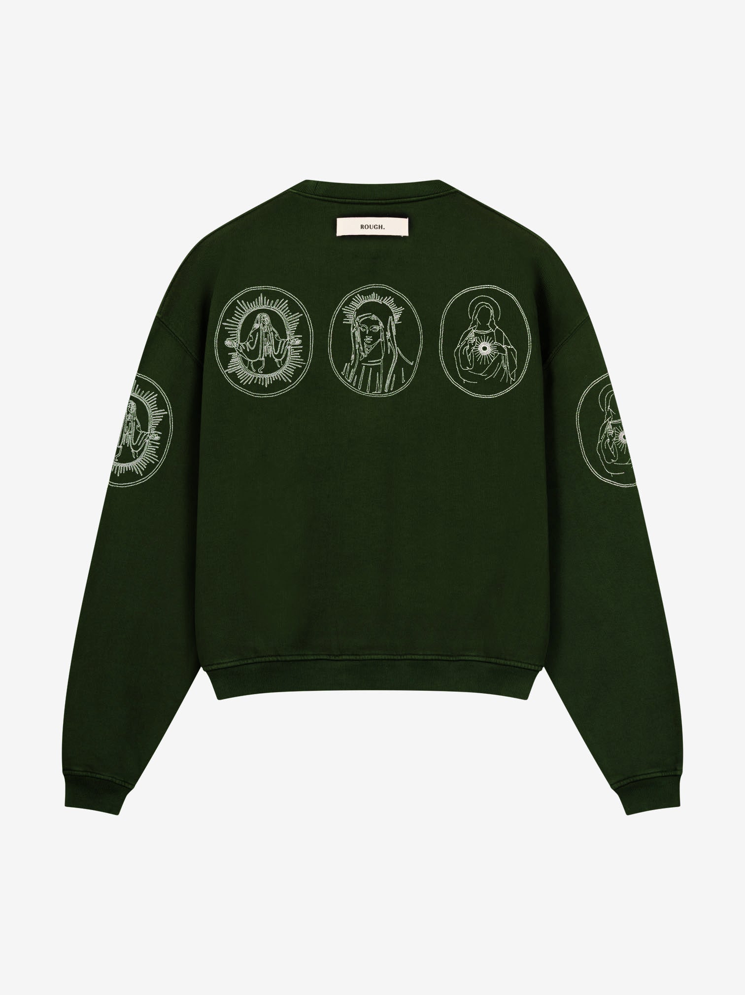 HALO SWEATSHIRT DARK GREEN