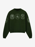 HALO SWEATSHIRT DARK GREEN