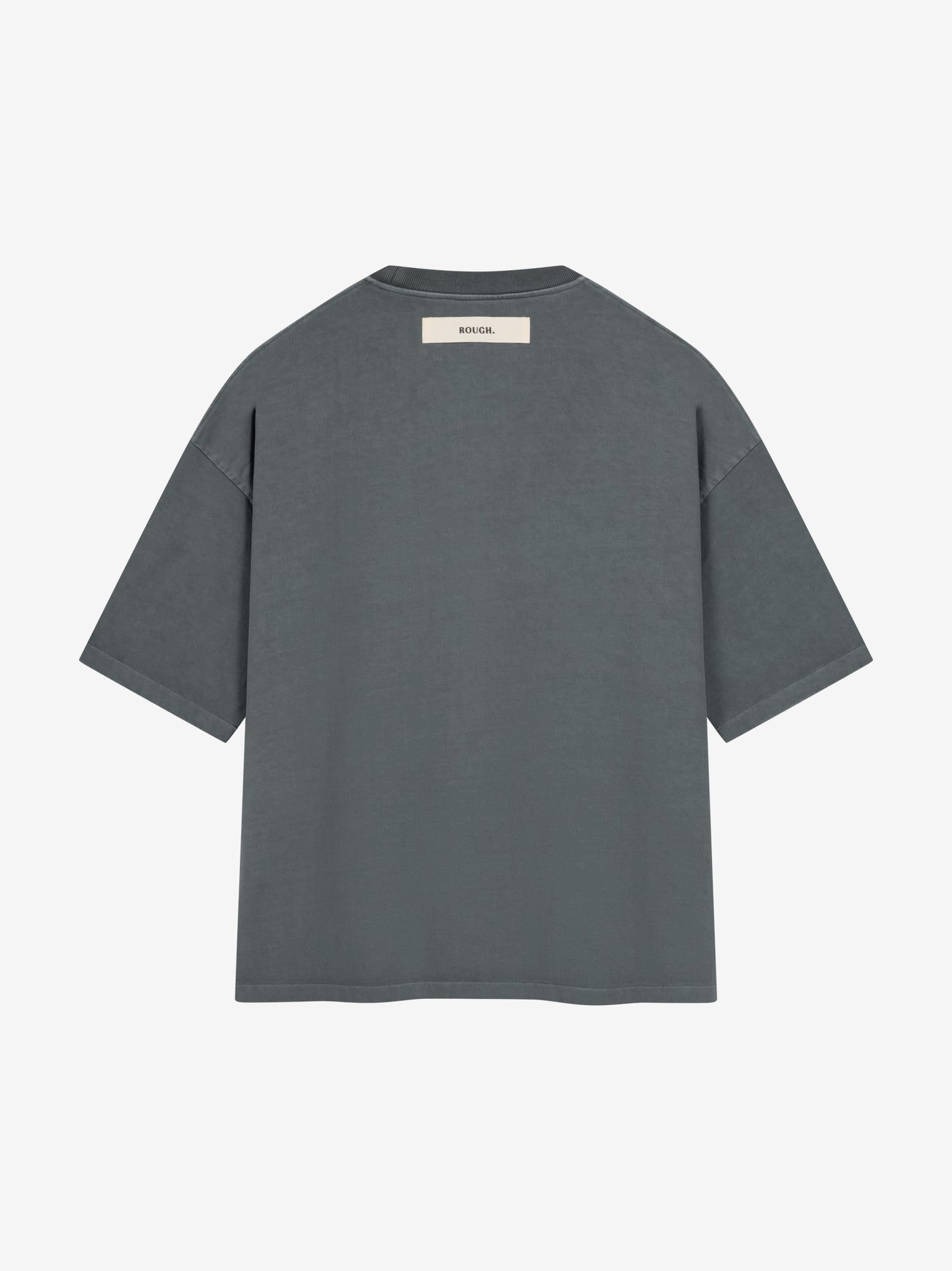 OLIVE STICHED T-SHIRT