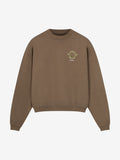 FLORAL EMBLEM LOGO SWEATER