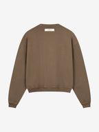 FLORAL EMBLEM LOGO SWEATER