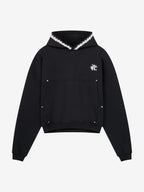 EMBROIDERED HOOD HOODIE