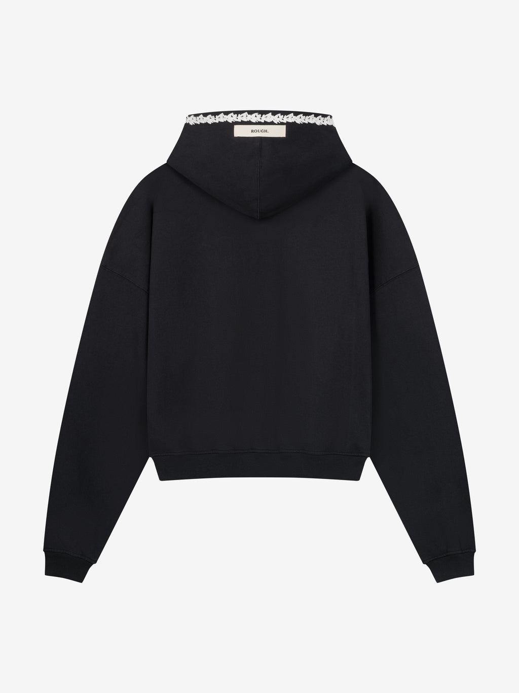 EMBROIDERED HOOD HOODIE
