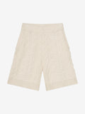 CABLE KNIT SHORTS