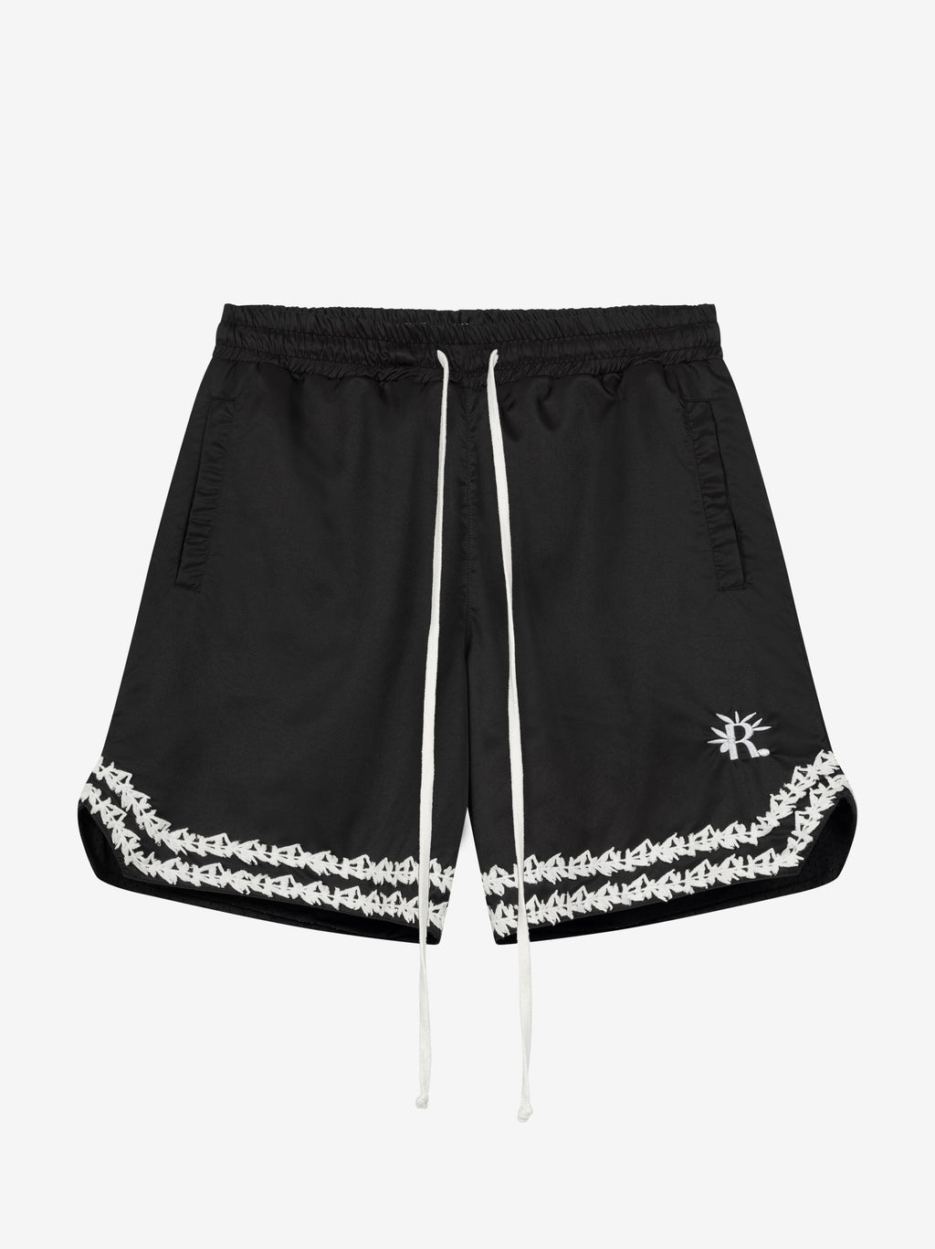 SHORTS WITH KNITTED OLIVES