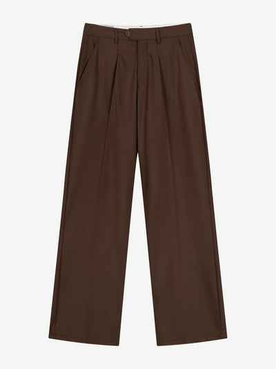 PLEATED MAJOR TROUSERS