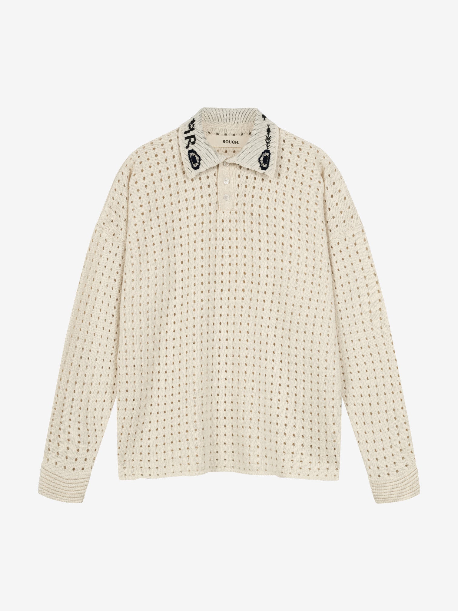 CROCHET POLO SHIRT