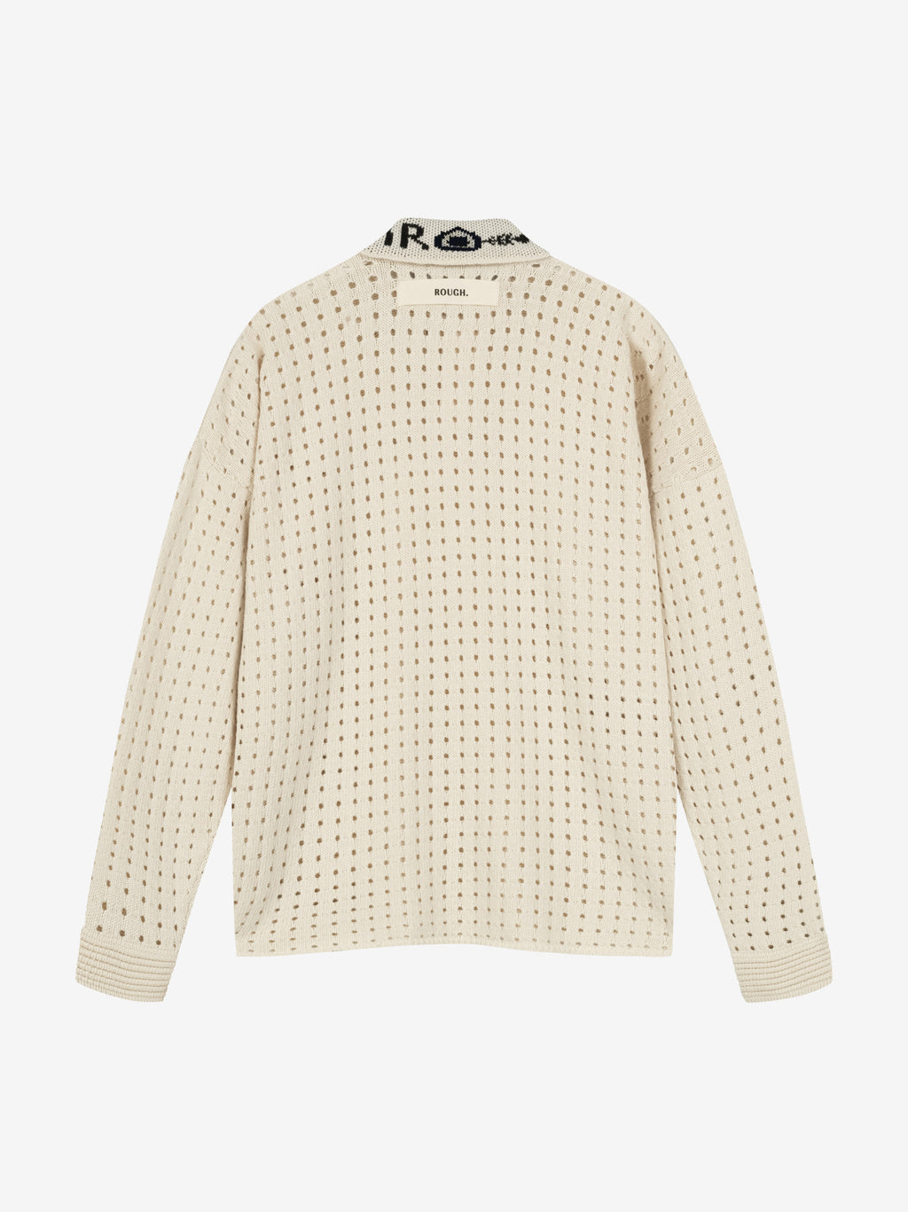 CROCHET POLO SHIRT