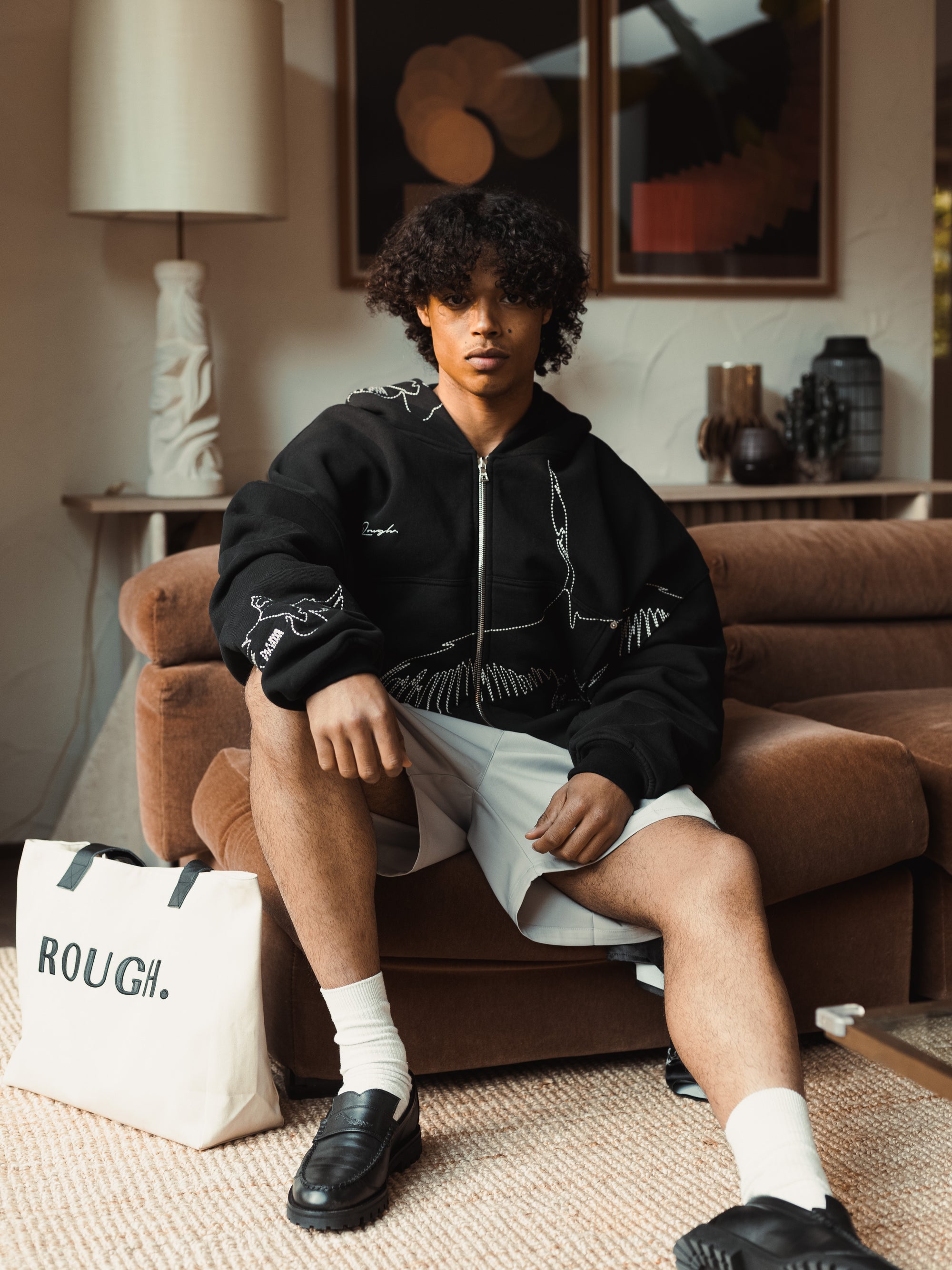 SPIRITUAL MESSENGER ZIP HOODIE