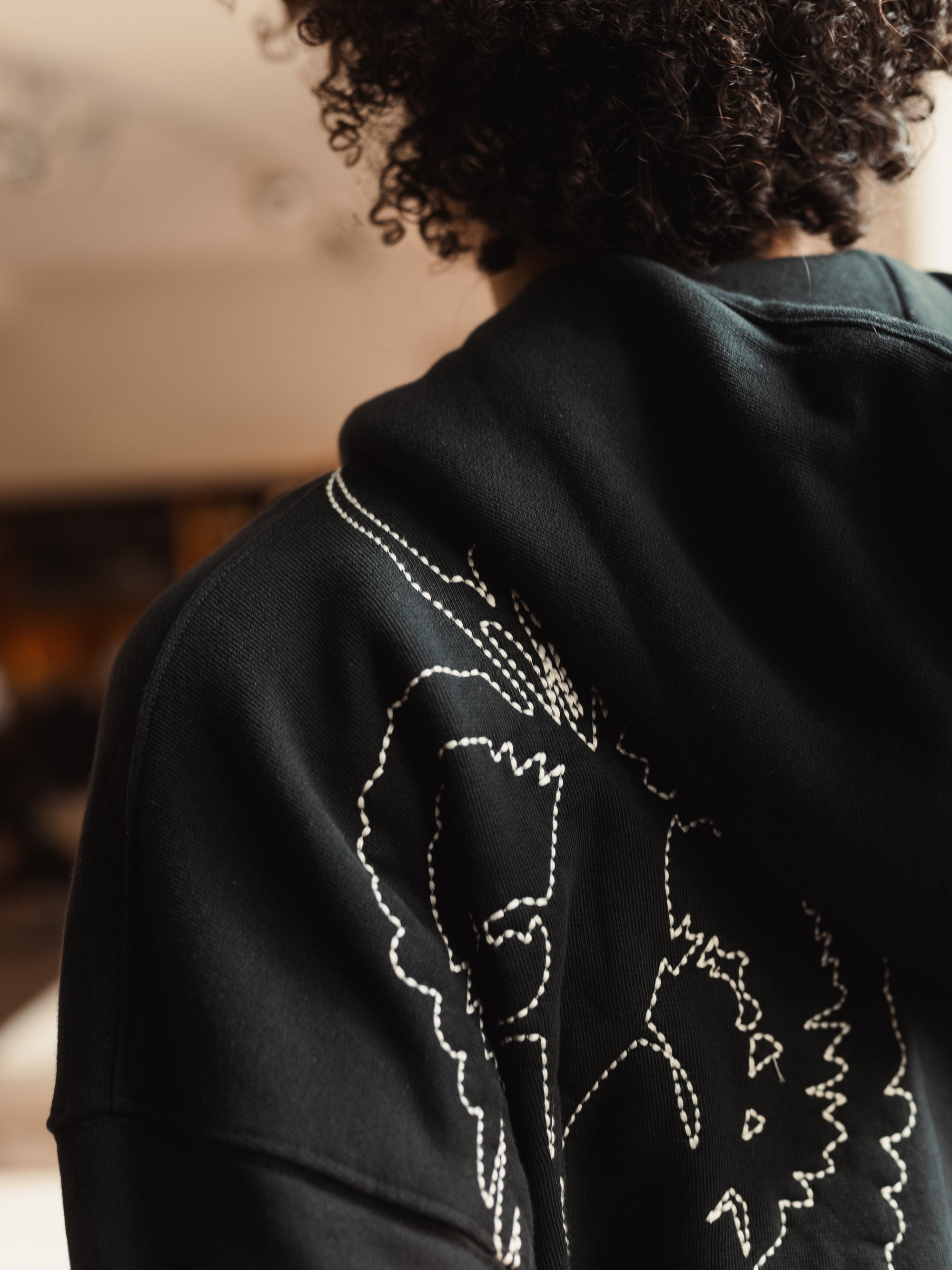 SPIRITUAL MESSENGER ZIP HOODIE