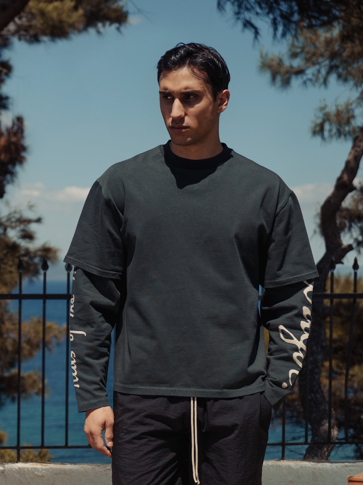 LAYERED LONGSLEEVE BLACK