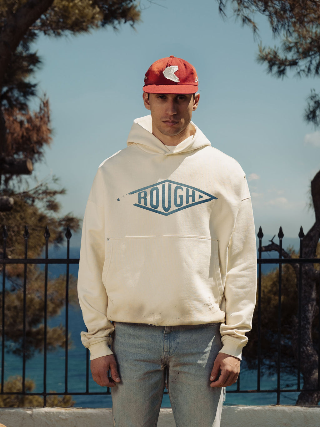 OIL STAIN HOODIE