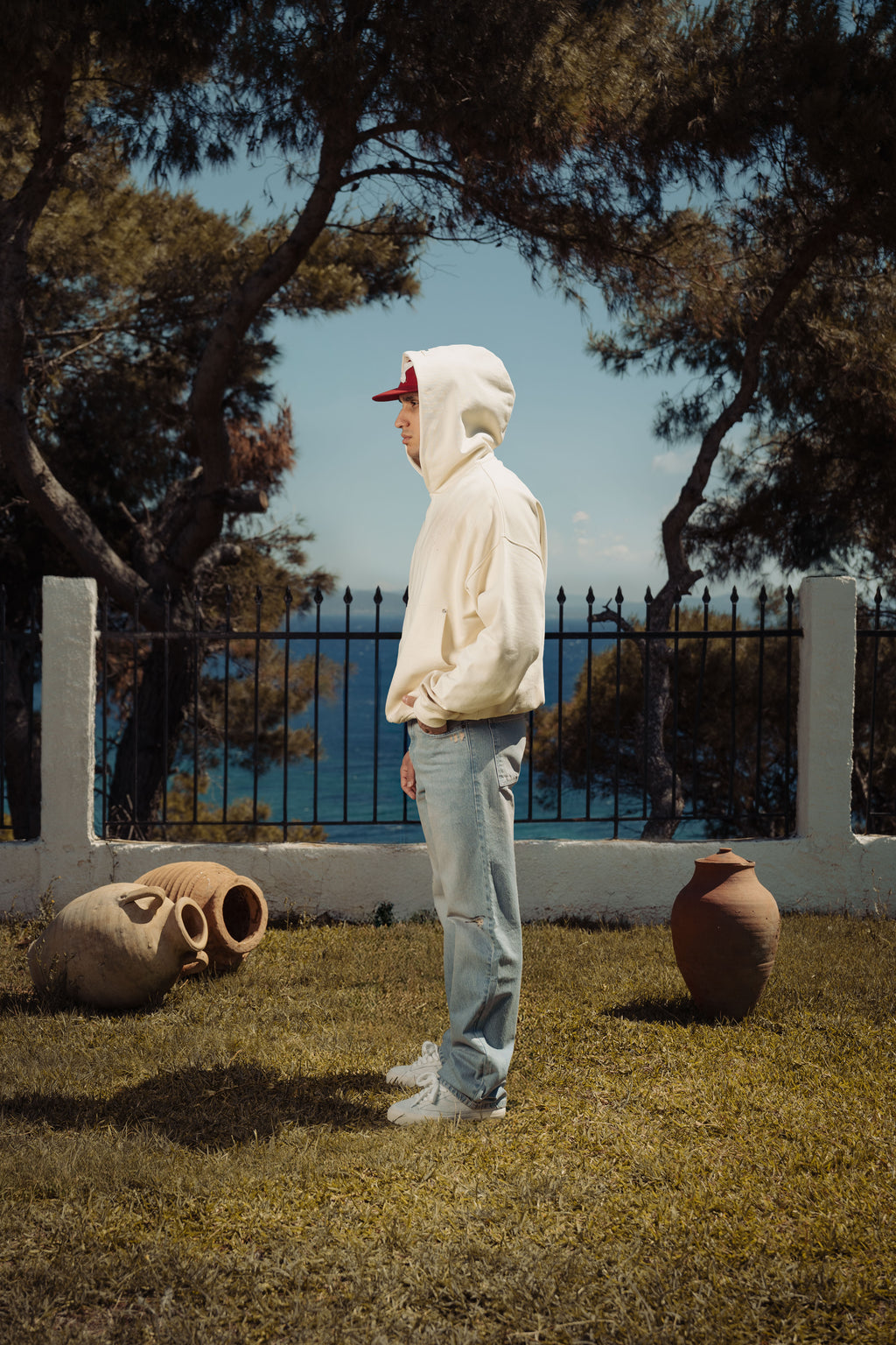 OIL STAIN HOODIE