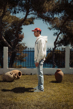 KYMATA ZIP HOODIE GREY